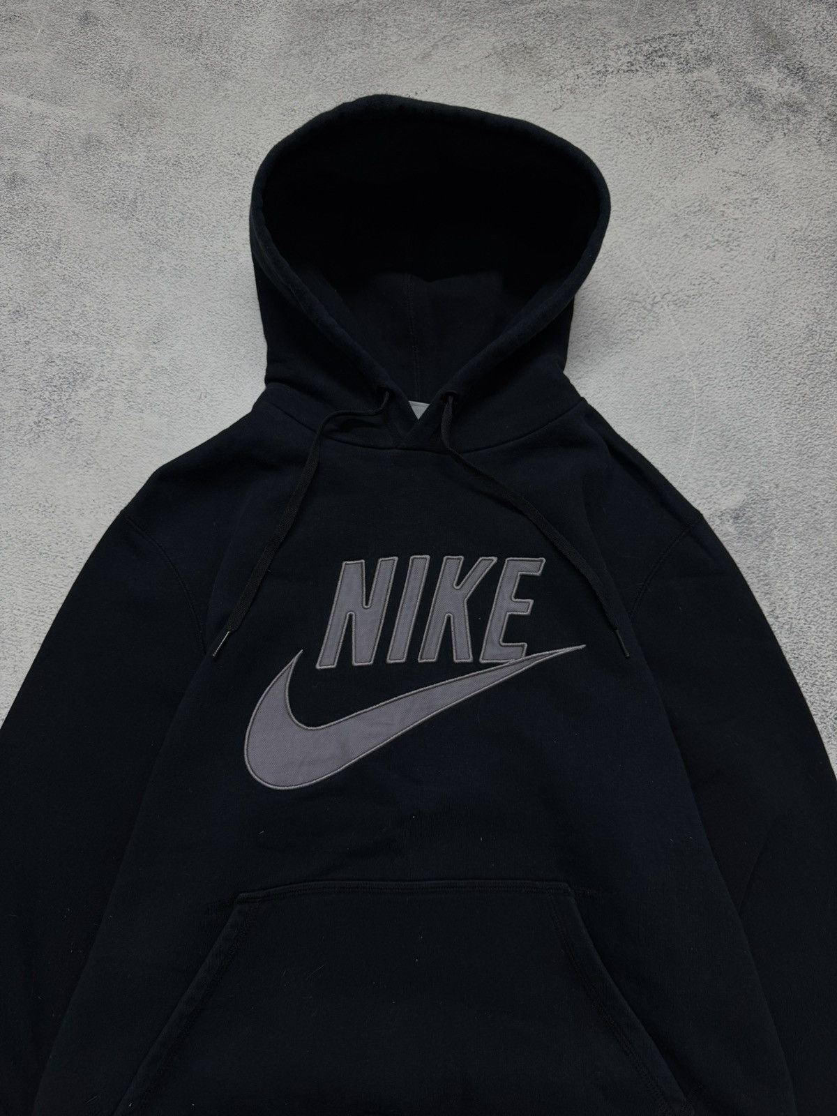 Nike Vintage Y2K Nike Big Swoosh Hoodie 00’s Size US M / EU 48-50 / 2 - 2 Thumbnail