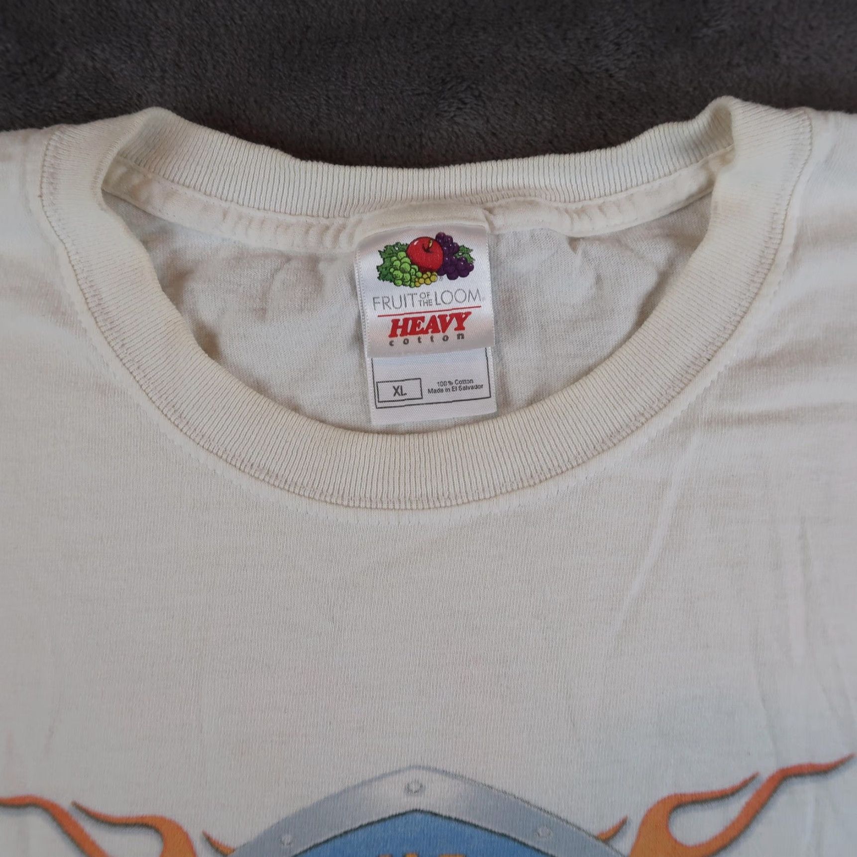 Fruit Of The Loom VINTAGE Las Vegas BikeFest T Shirt Mens XL White Cotton Graphic Print Motorcycle Event 2008 Hogs Heifers Shirt Mens XL Biker Event Vintage Size US XL / EU 56 / 4 - 4 Thumbnail