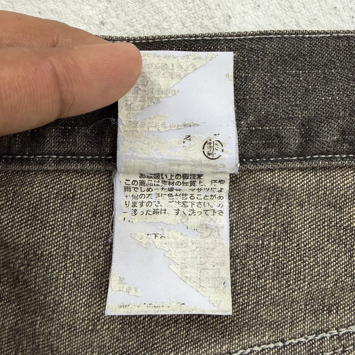 Japanese Brand BA-TSU Distressed Denim Jeans Wash Japanese Paint Splatter Size US 32 / EU 48 - 16 Thumbnail