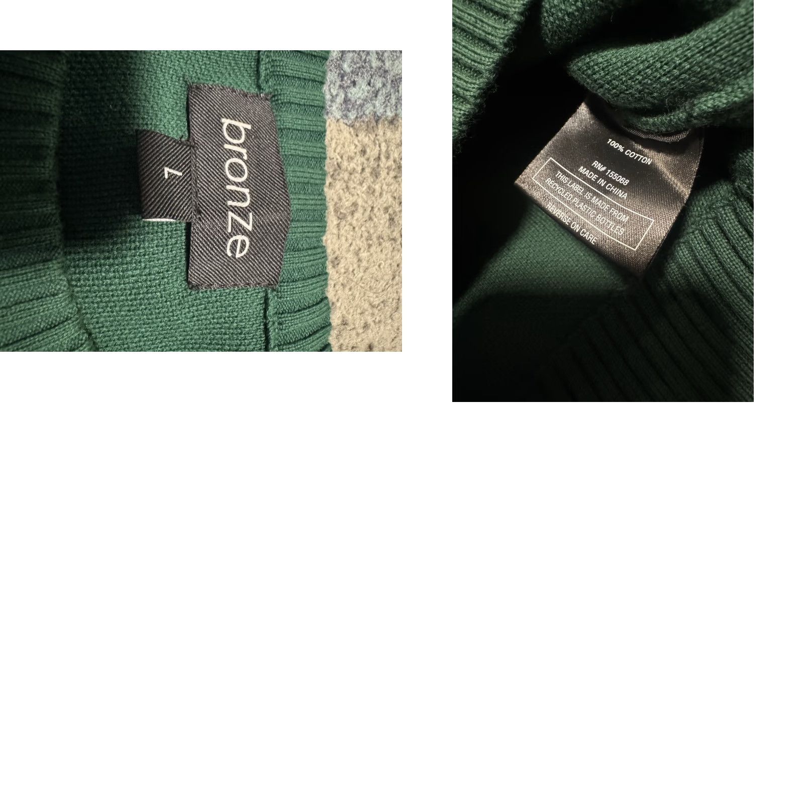 Bronze 56k Bronze 56k Knit Crewneck Jumper Sweater Skateboarding Green Ribbed Graphic Large Knit Crewneck Men Regular L Blue Size US L / EU 52-54 / 3 - 10 Thumbnail