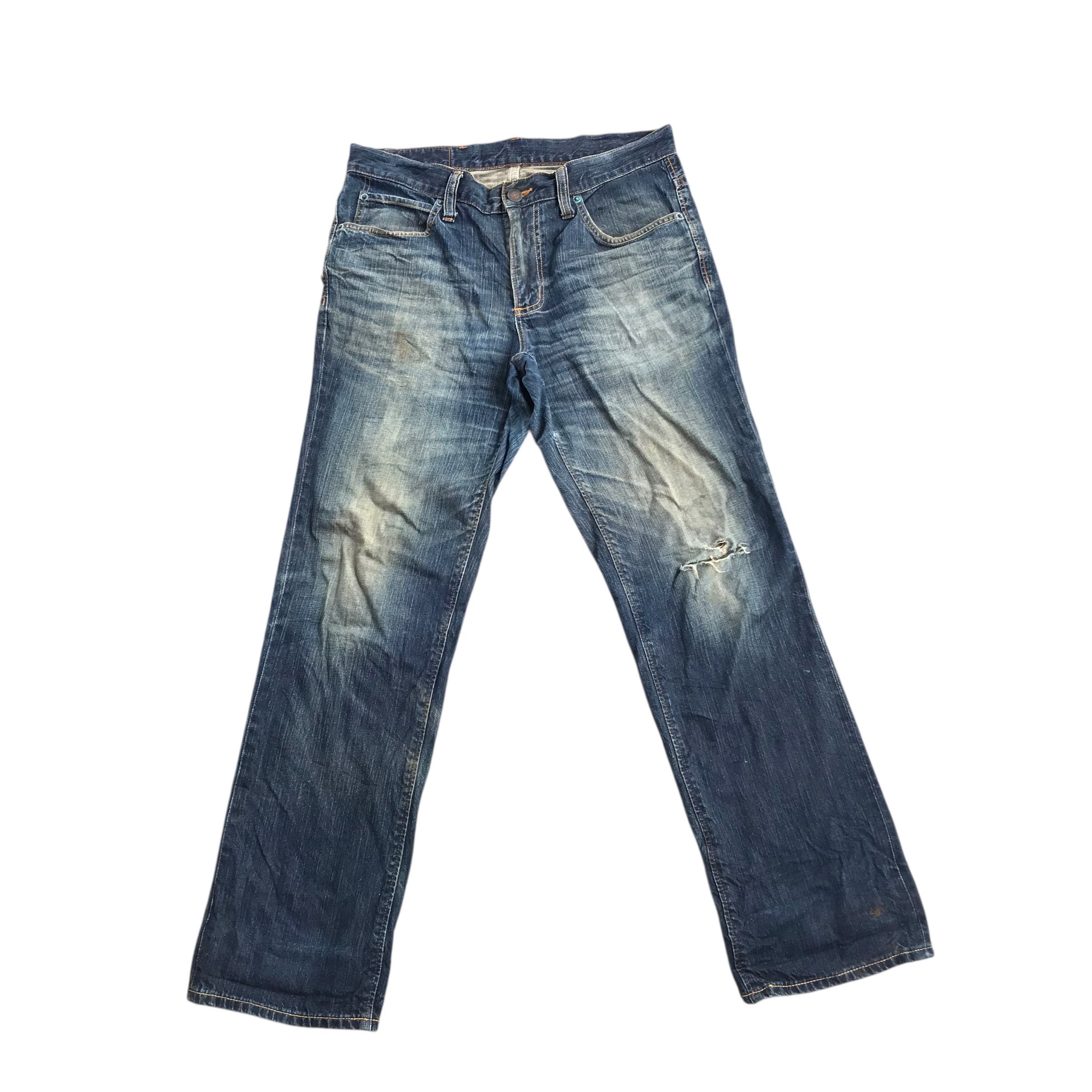 Hysteric Glamour Vintage 90s Edwin Gold Rush Distressed denim-Size 36 Size US 36 / EU 52 - 7 Thumbnail