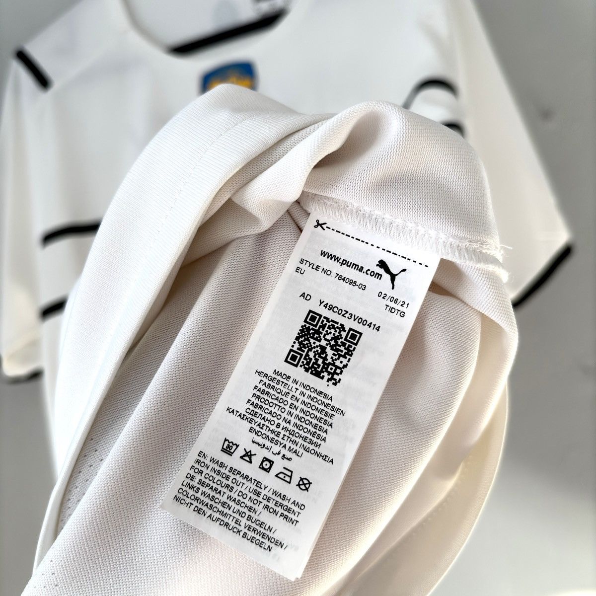 Puma 2021 2022 GAME ISSUE Shakhtar Mudryk Puma Away Soccer Jersey Size US M / EU 48-50 / 2 - 11 Thumbnail