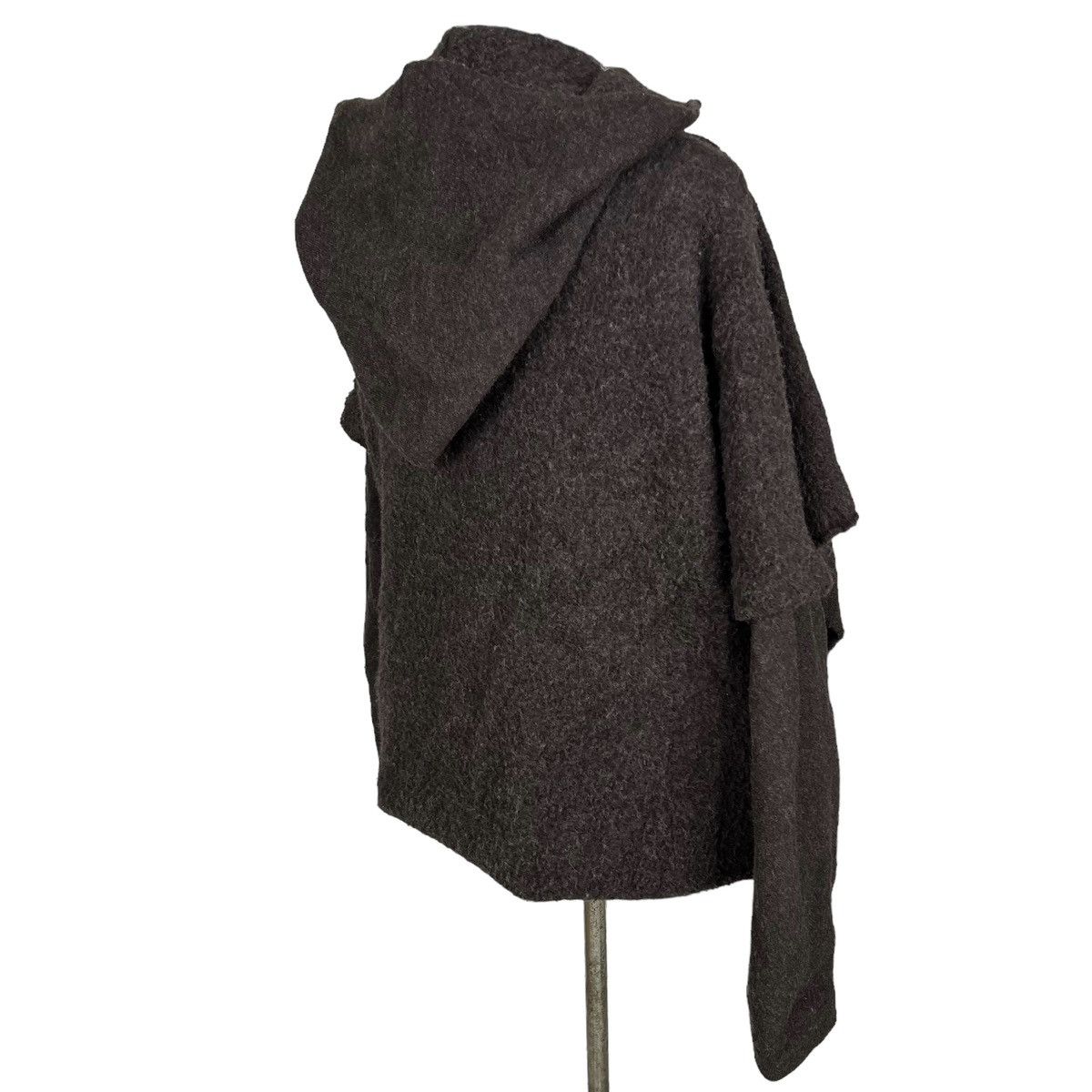 Y's Yohji Yamamoto Y’s Asymmetric Cloak Coat Jacket Woman Coat Size L / US 10 / IT 46 - 12 Thumbnail