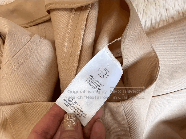 The Row The Row size 6 Light Khaki Pink Suit Size XXS / US 00 / IT 34 - 8 Thumbnail