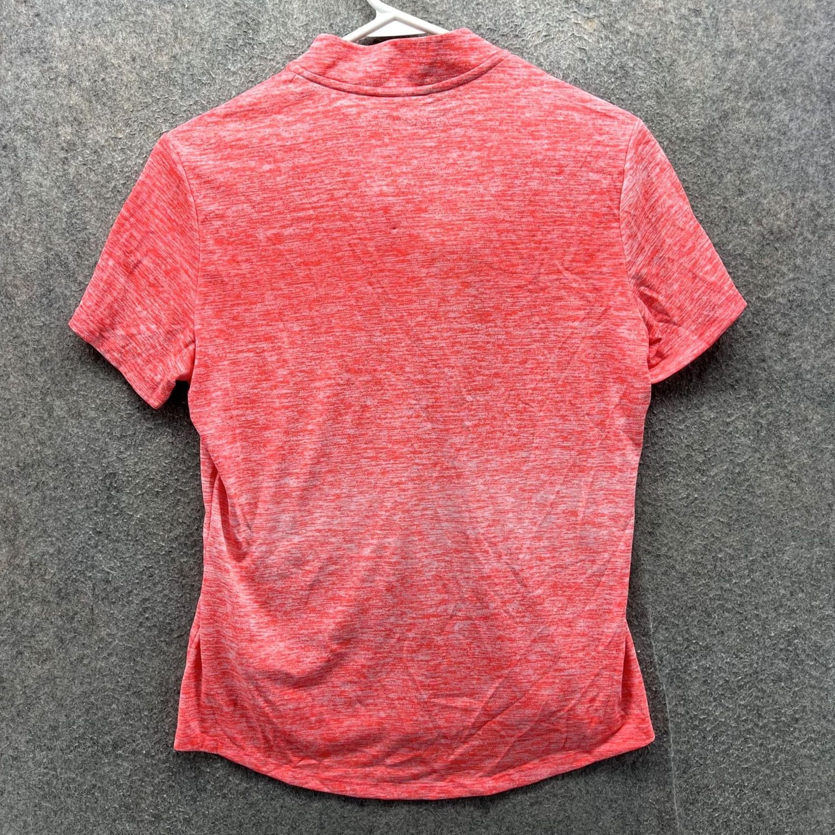 Adidas Adidas Polo Shirt Womens Medium Flash Red Novelty Short Sleeve Golf FS4738 Size M / US 6-8 / IT 42-44 - 2 Thumbnail