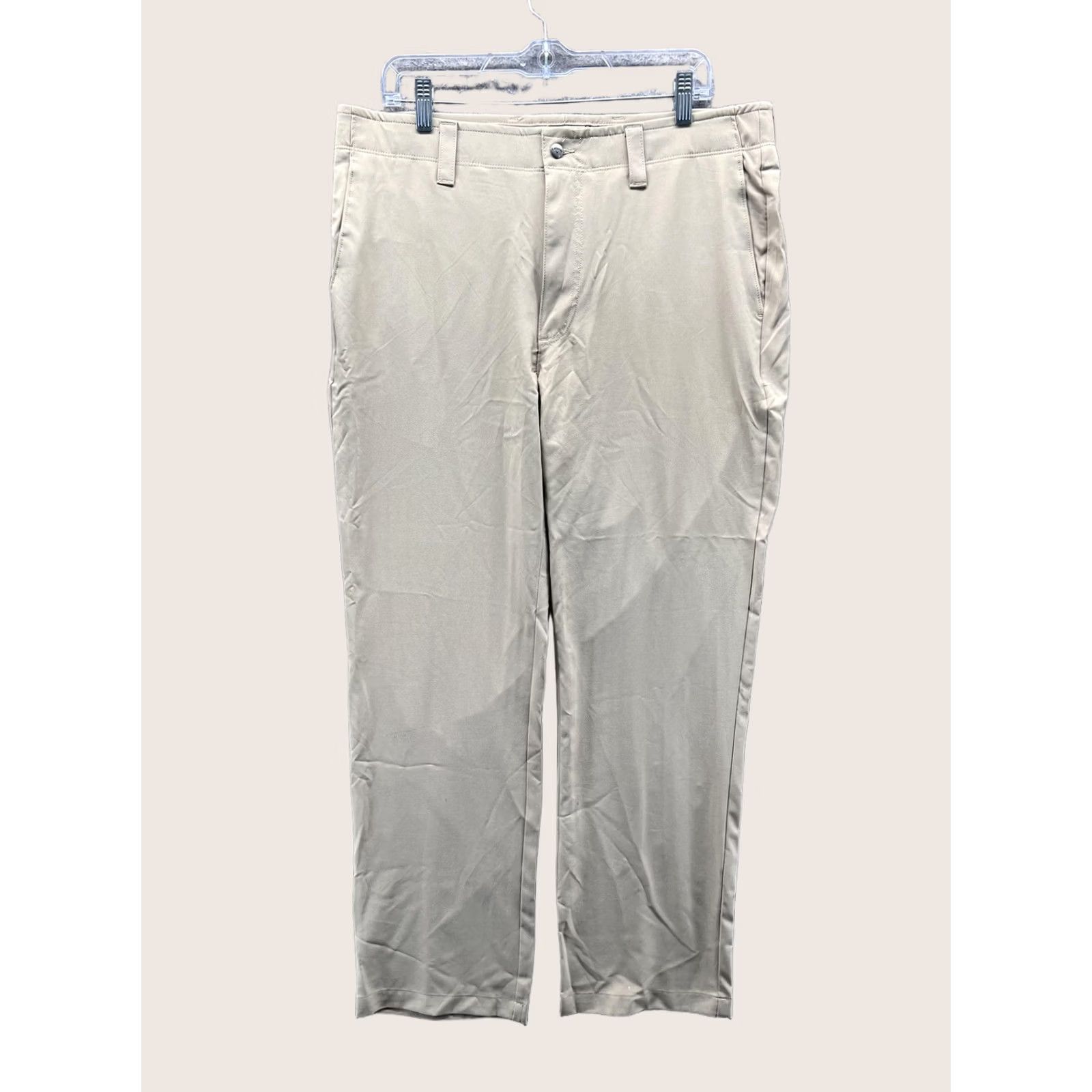 Callaway Callaway Mens Pants 36x30 Beige Stretch Khakis Golf Performance Regular fit Pants Size US 36 / EU 52 - 1 Thumbnail