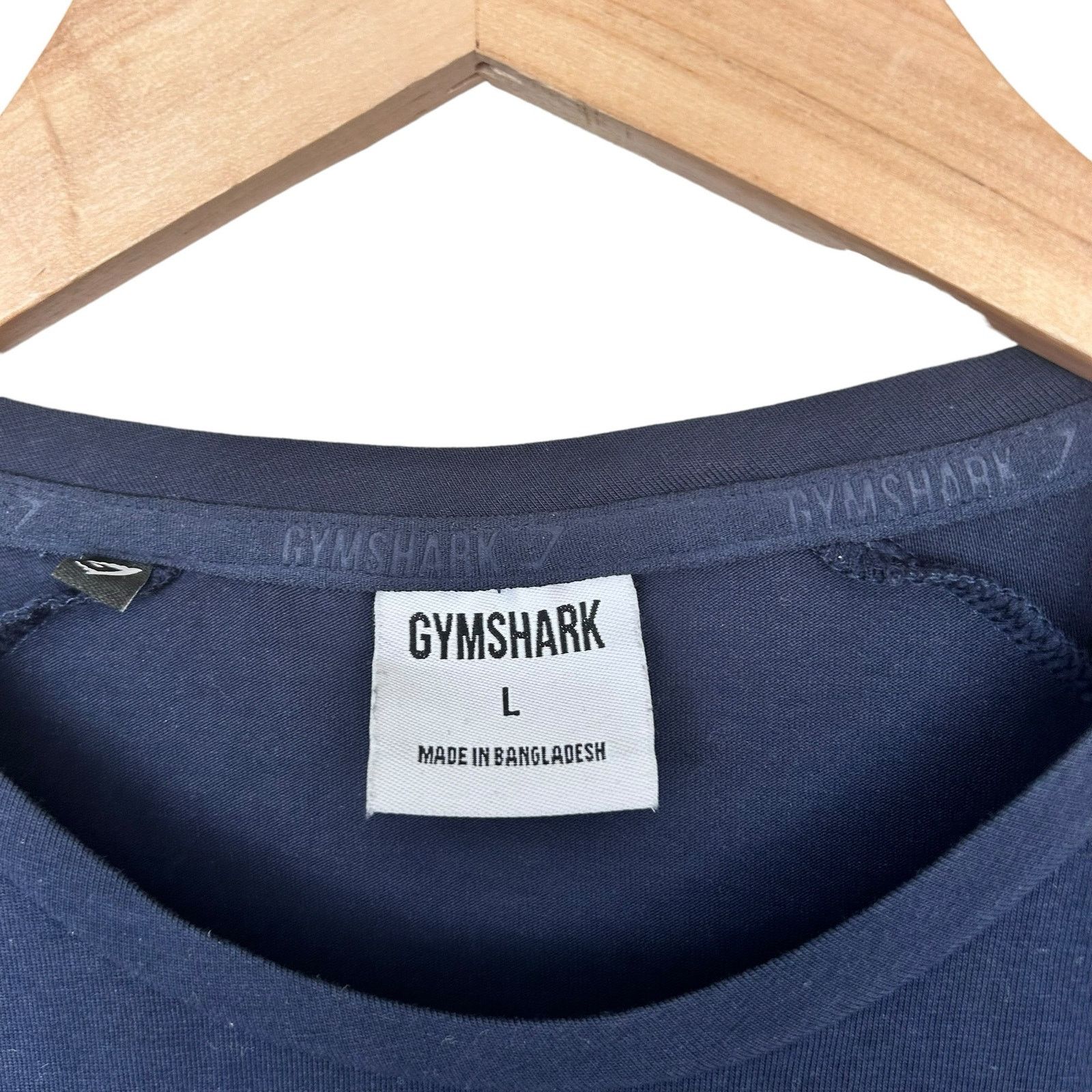 Gymshark Gymshark Navy Blue Long Sleeve Shirt Sz L Size US L / EU 52-54 / 3 - 2 Thumbnail