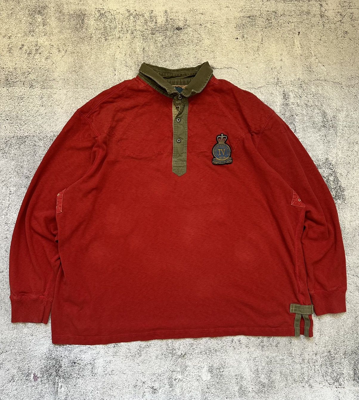 Polo Ralph Lauren Great Britain Polo Ralph Lauren Long Sleeve Flag Y2K Size US XXL / EU 58 / 5 - 1 Thumbnail