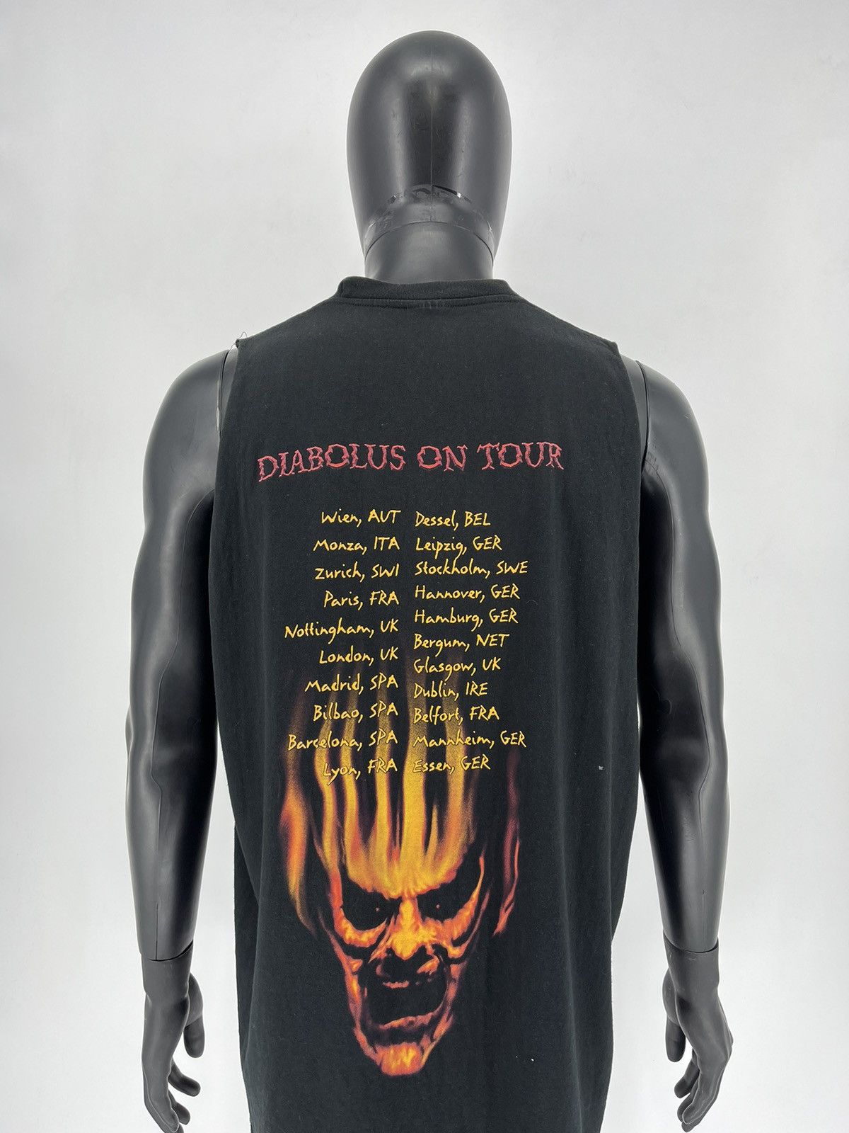 Band Tees Slayer vintage rare late 1999 tour shirt diabolus on tour Size US XL / EU 56 / 4 - 10 Thumbnail