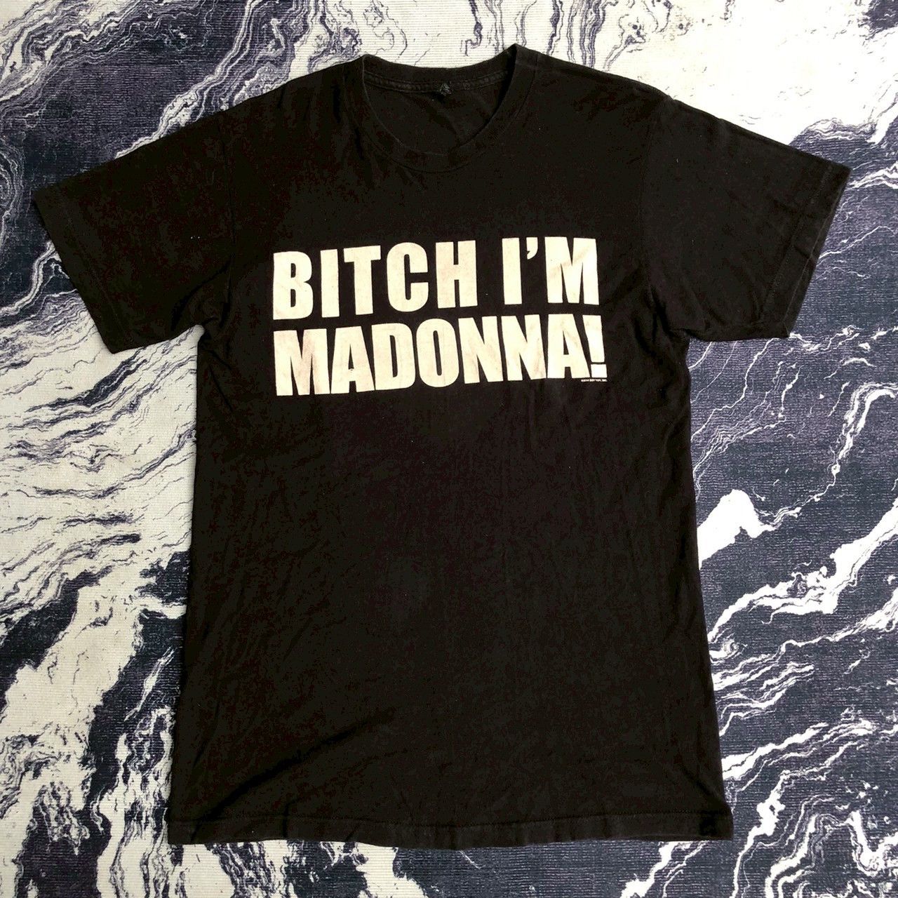 Tultex Madonna “Bitch I’m Madonna” Concert Tee Size US M / EU 48-50 / 2 - 1 Thumbnail