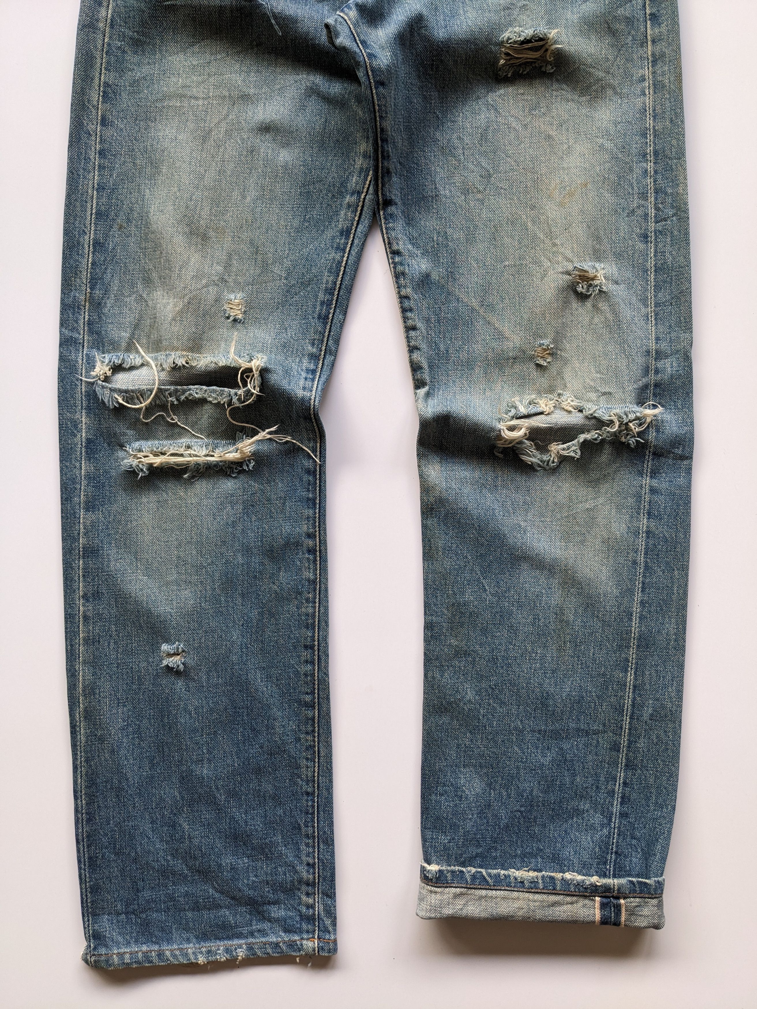 Levi's × Levi's Vintage Clothing × Vintage Vintage Levi's 502 Big E selvedge jeans Size US 31 - 6 Thumbnail