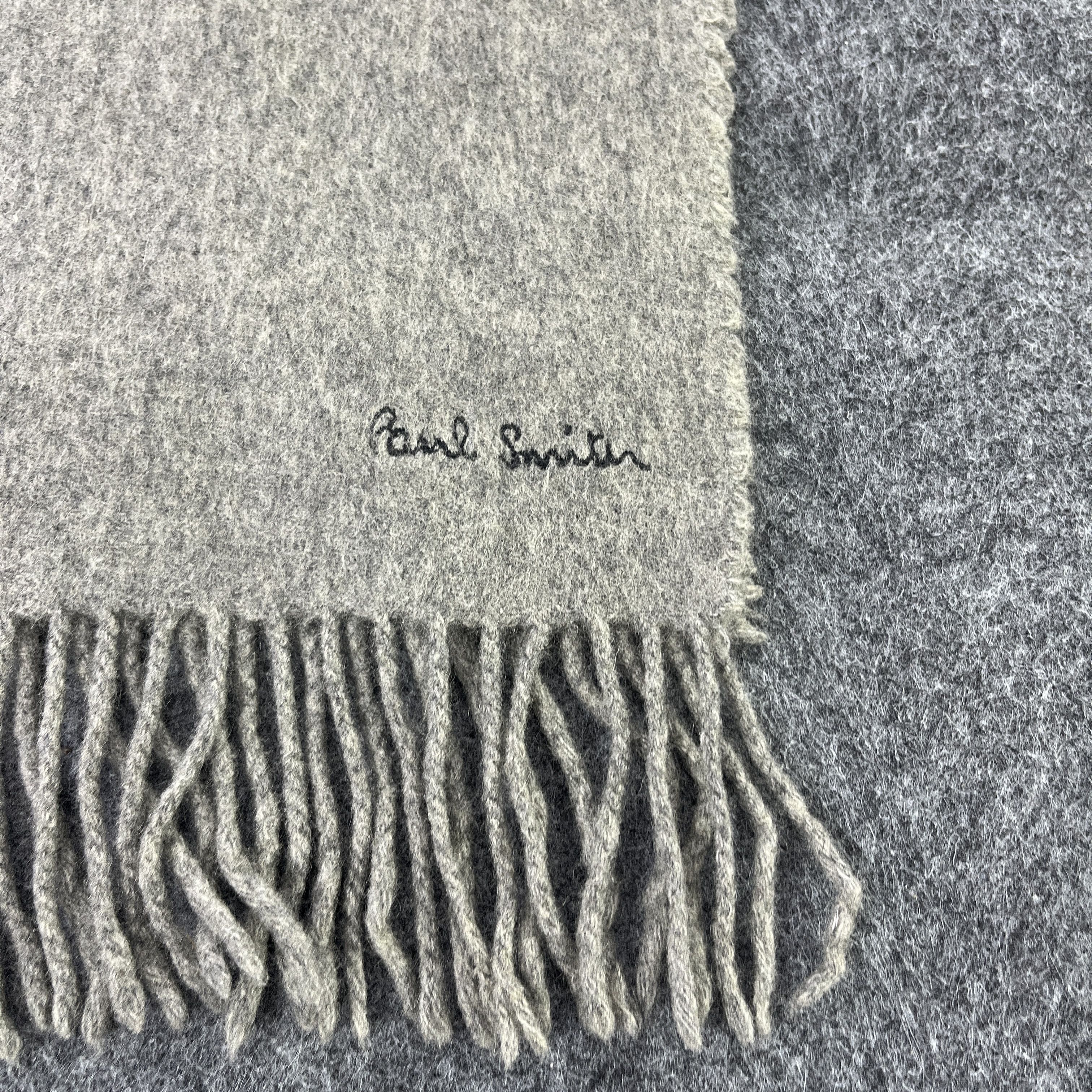 Paul Smith × Vintage Paul Smith Cashmere Scarf / Muffler / Neckwear T837 Size ONE SIZE - 8 Thumbnail