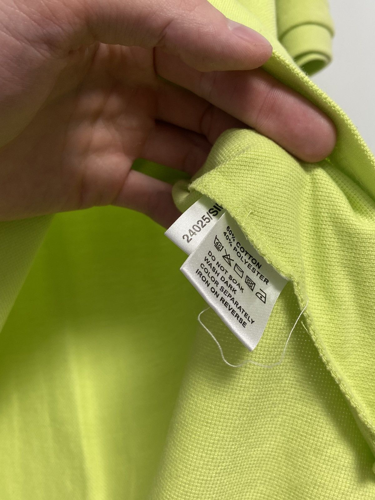 Yves Saint Laurent Yves Saint Laurent YSL Lime green logo polo Size US XL / EU 56 / 4 - 10 Thumbnail