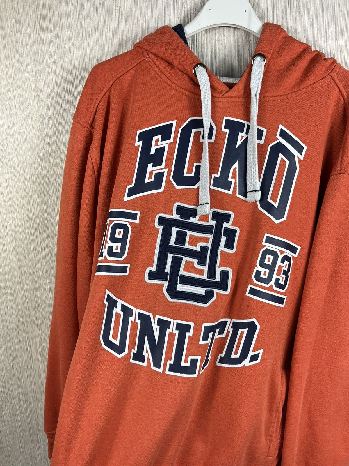 Ecko Unltd. × Vintage Vintage Ecko Unltd y2k spellout 90s hoodie sweatshirt hiphop Size US L / EU 52-54 / 3 - 11 Thumbnail