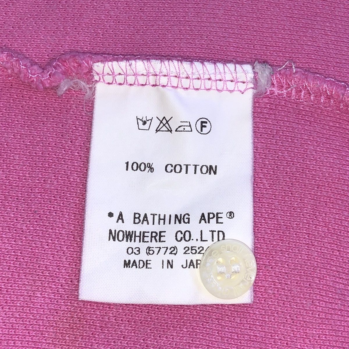 Bape Bape Polo Bleach Effect Size US L / EU 52-54 / 3 - 4 Thumbnail