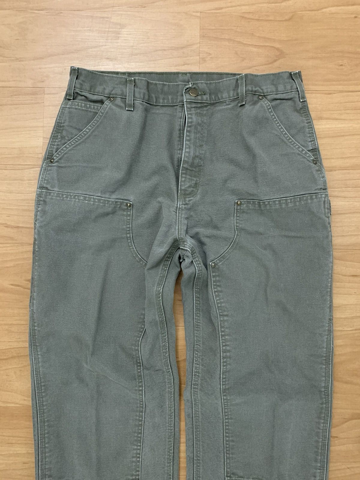Carhartt 🫒Carhartt Double-Knee Workwear Pants (36 x 32) Size US 36 / EU 52 - 2 Thumbnail