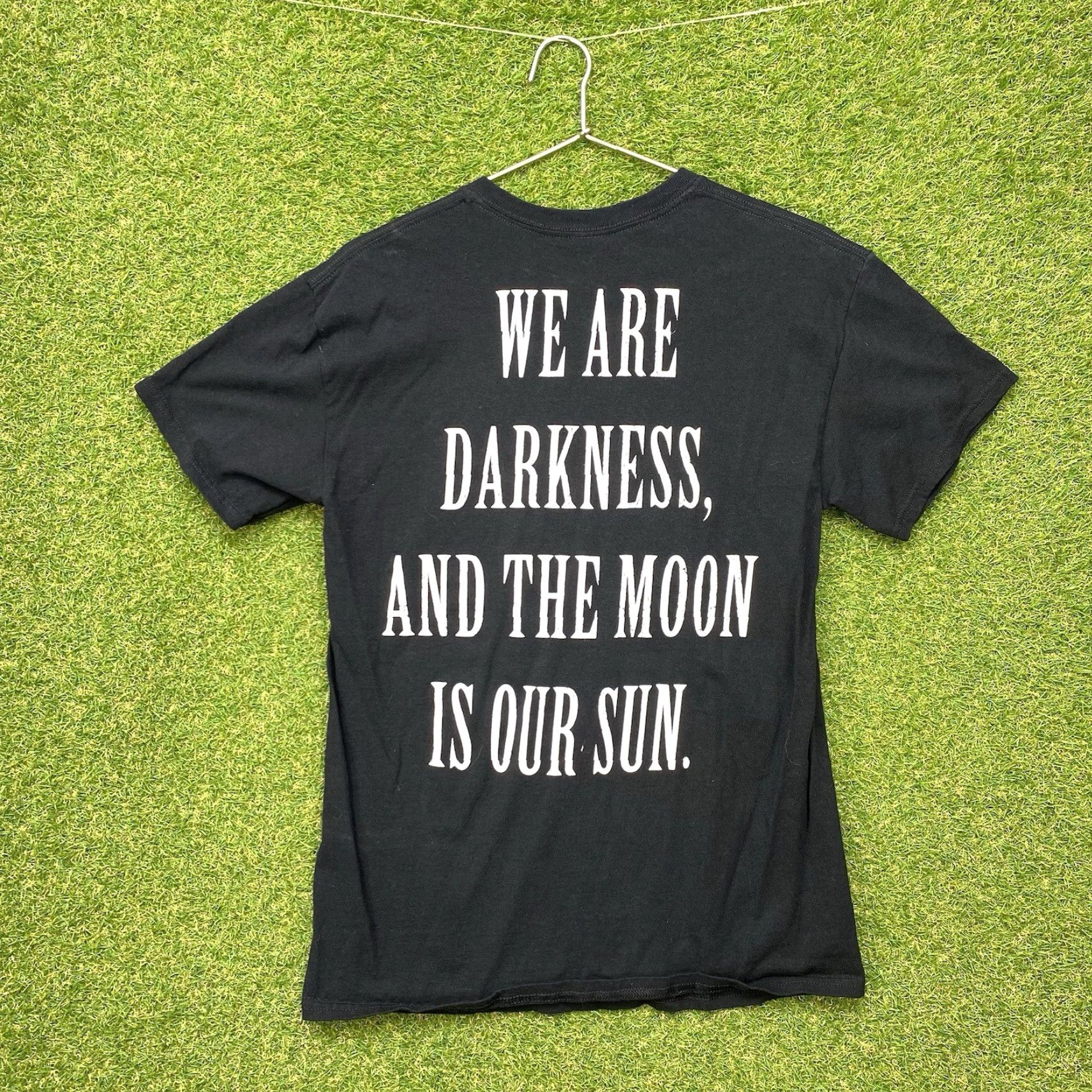 Gildan All Hail The Yeti Shirt Mens Large Black Heavy Metal Band Grunge We Are Darkness Size US L / EU 52-54 / 3 - 2 Thumbnail