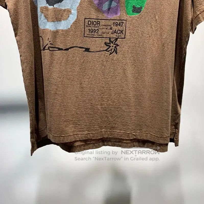 Other Dior Brown Cotton Graphic T-Shirt for Men . Size US L / EU 52-54 / 3 - 4 Thumbnail
