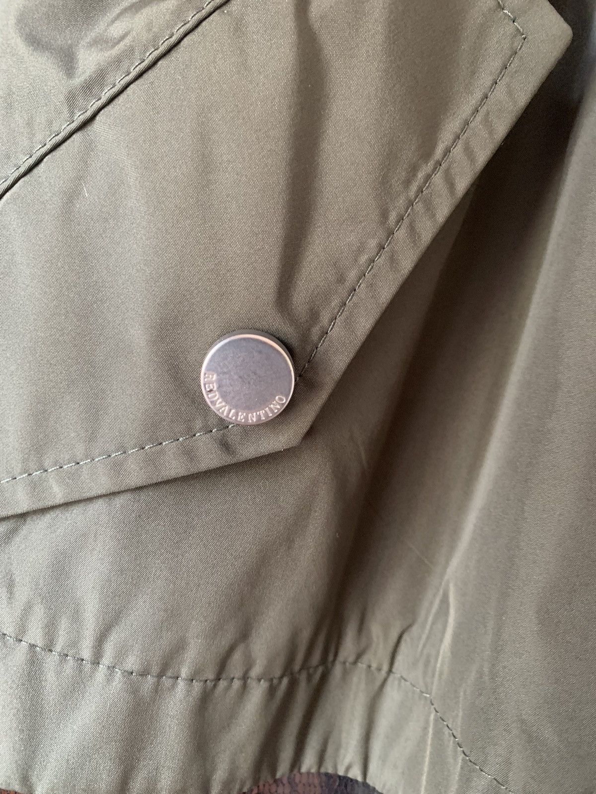 RED Valentino 🔥 Rare Valentino Khaki Bomber — Lace Detail / Oversized Fit Size S / US 4 / IT 40 - 8 Thumbnail