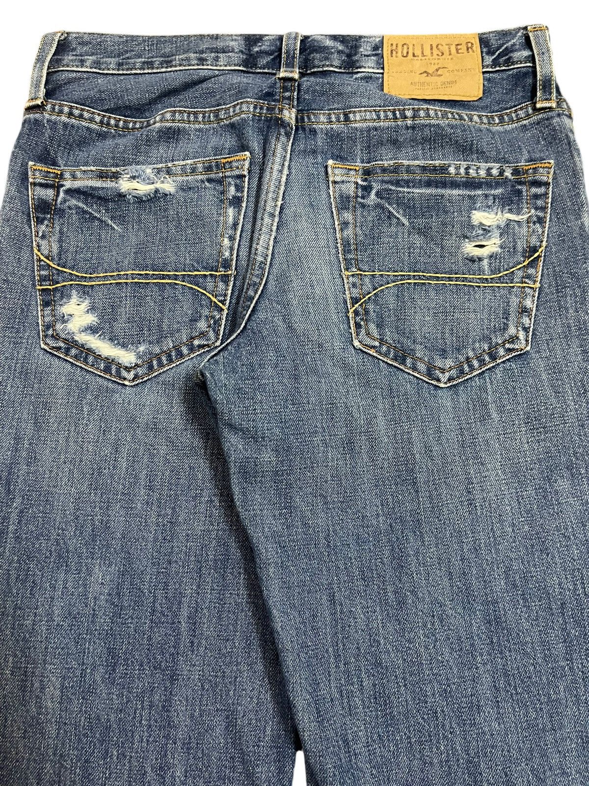 Sugar Cane Vintage Japanese Brand Blue Wash Distressed Style Loose Jean Size US 30 / EU 46 - 6 Thumbnail