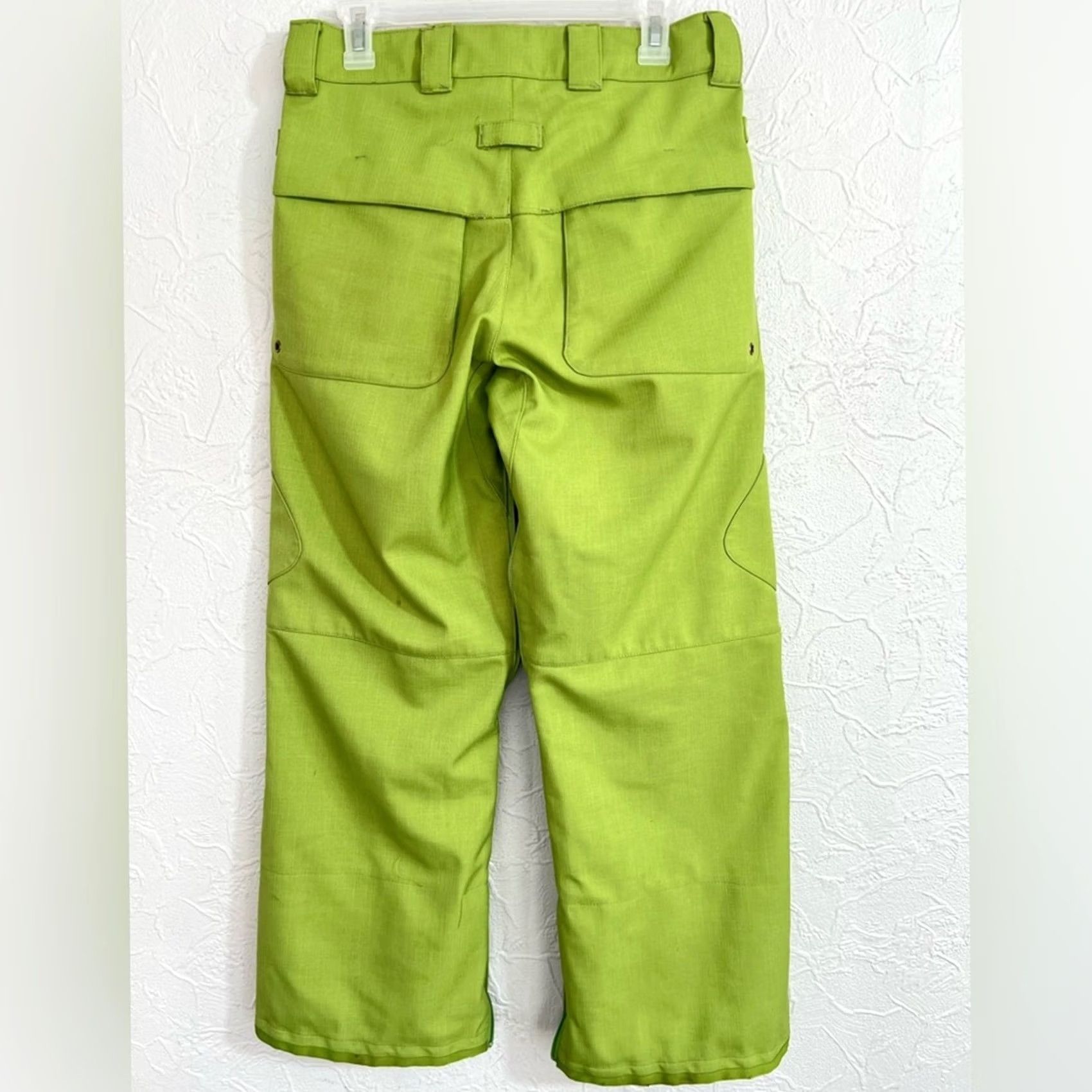 Vintage VINTAGE DC Snow Pants Mens XS Waterproof Lime Green Fernie Inseam 28in Pants Regular Ghost? Size US 27 - 7 Thumbnail