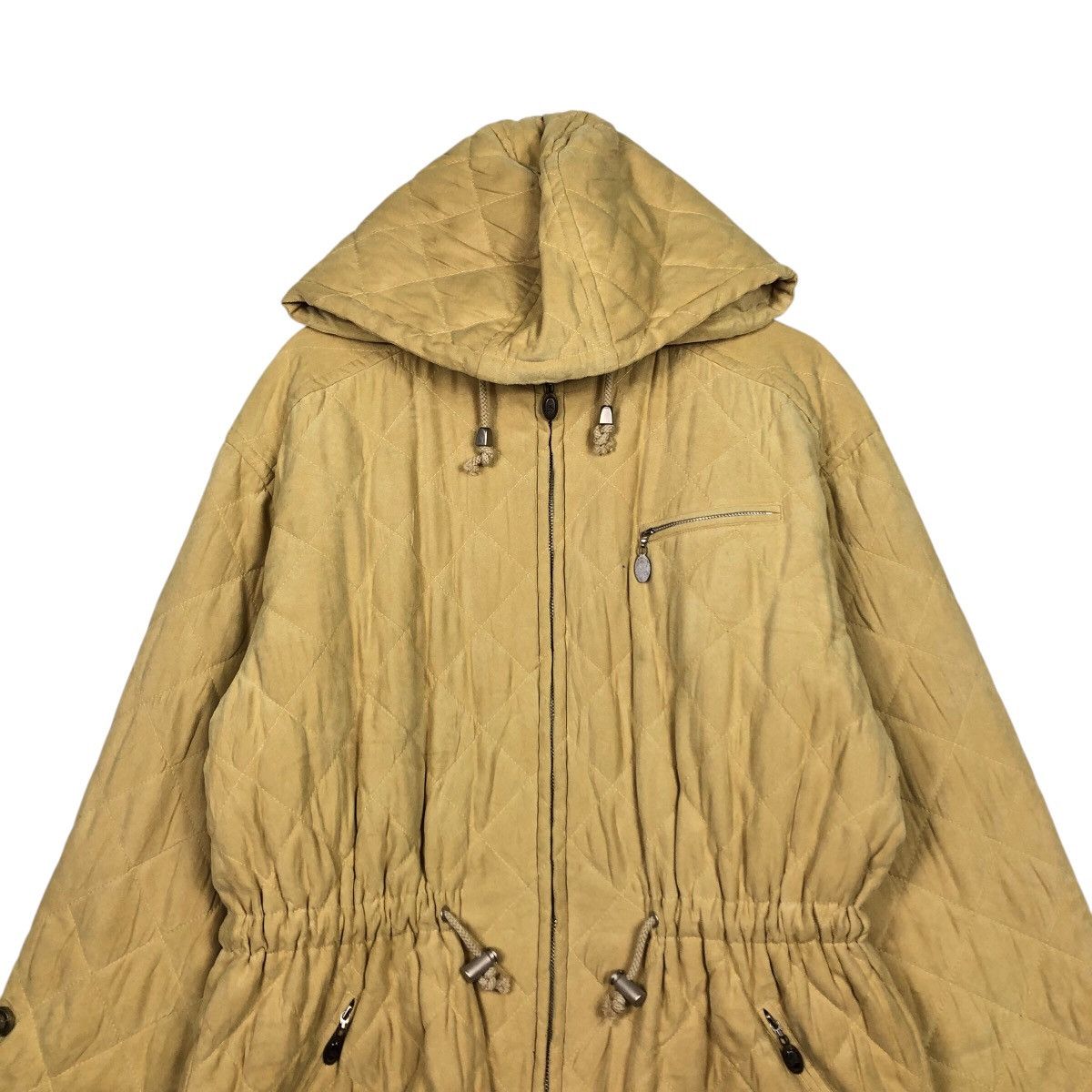 Burberry 📌Vintage Burberrys Parka Jacket Blanket Big Logo Nova Check Size M / US 6-8 / IT 42-44 - 4 Thumbnail