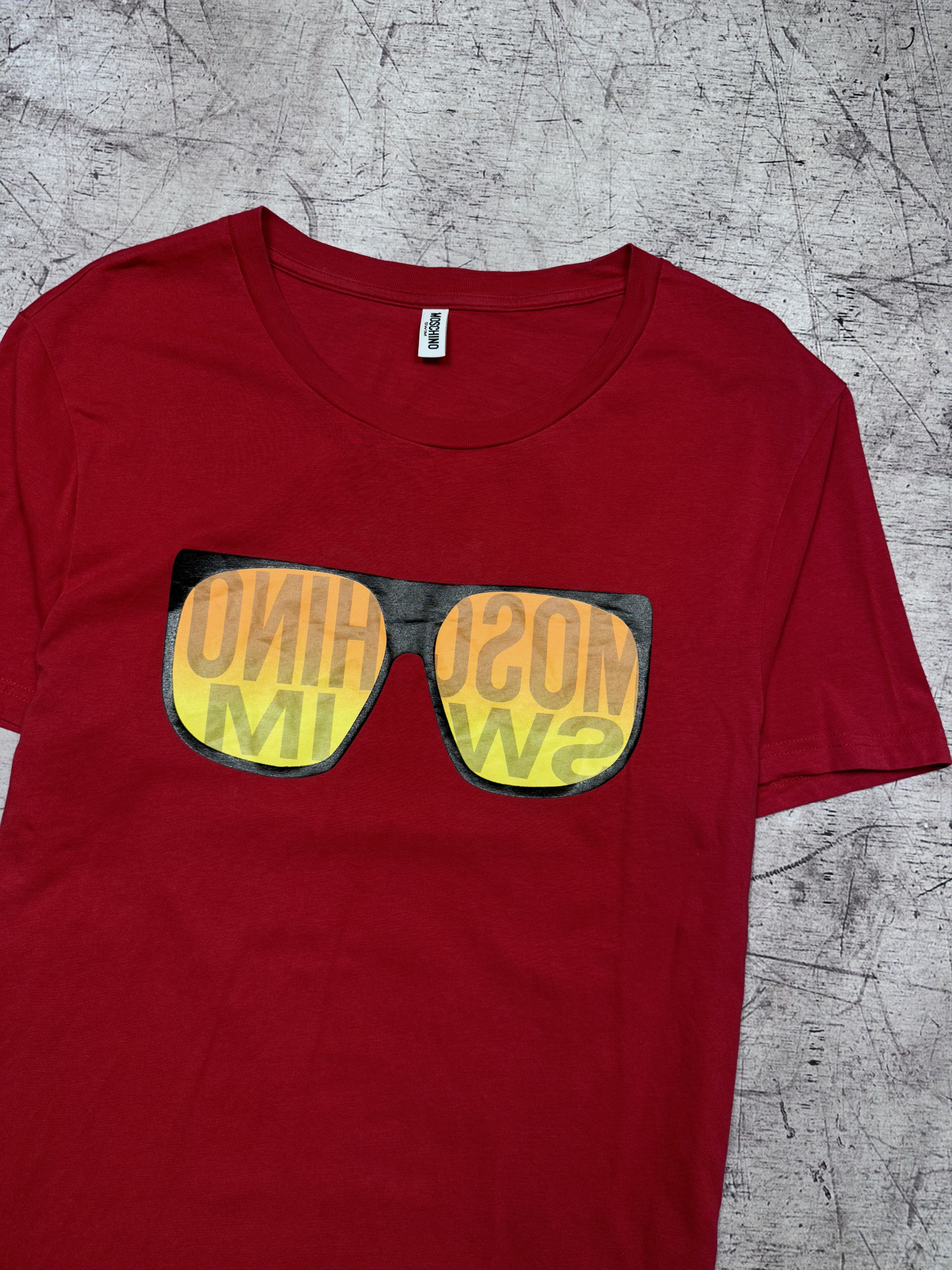 Moschino Moschino Swim Mens Crew Neck T-Shirt Size US L / EU 52-54 / 3 - 2 Thumbnail