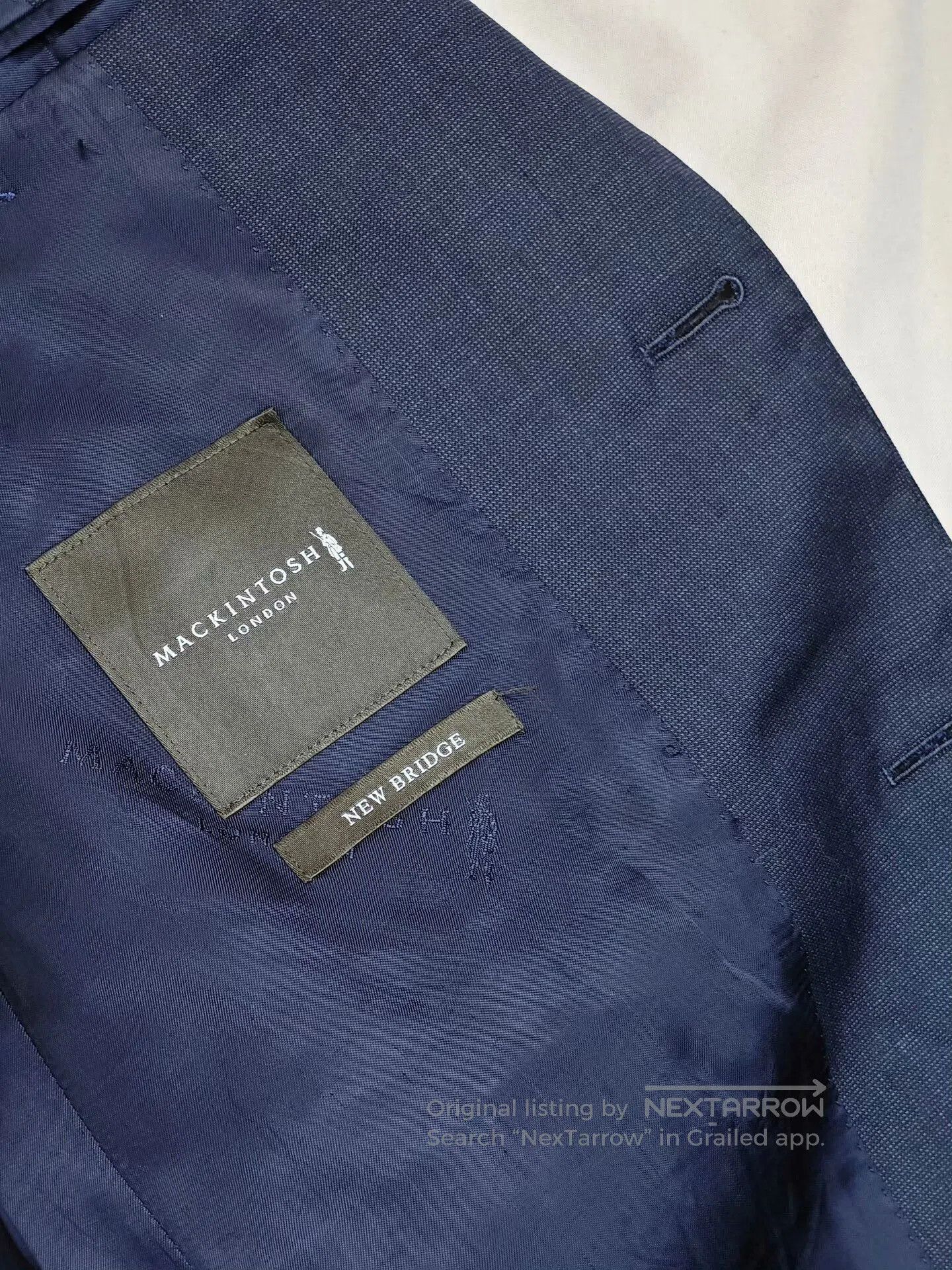 Mackintosh Mackintosh Wool Suit with Loro Piana Fabric. Size US M / EU 48-50 / 2 - 7 Thumbnail