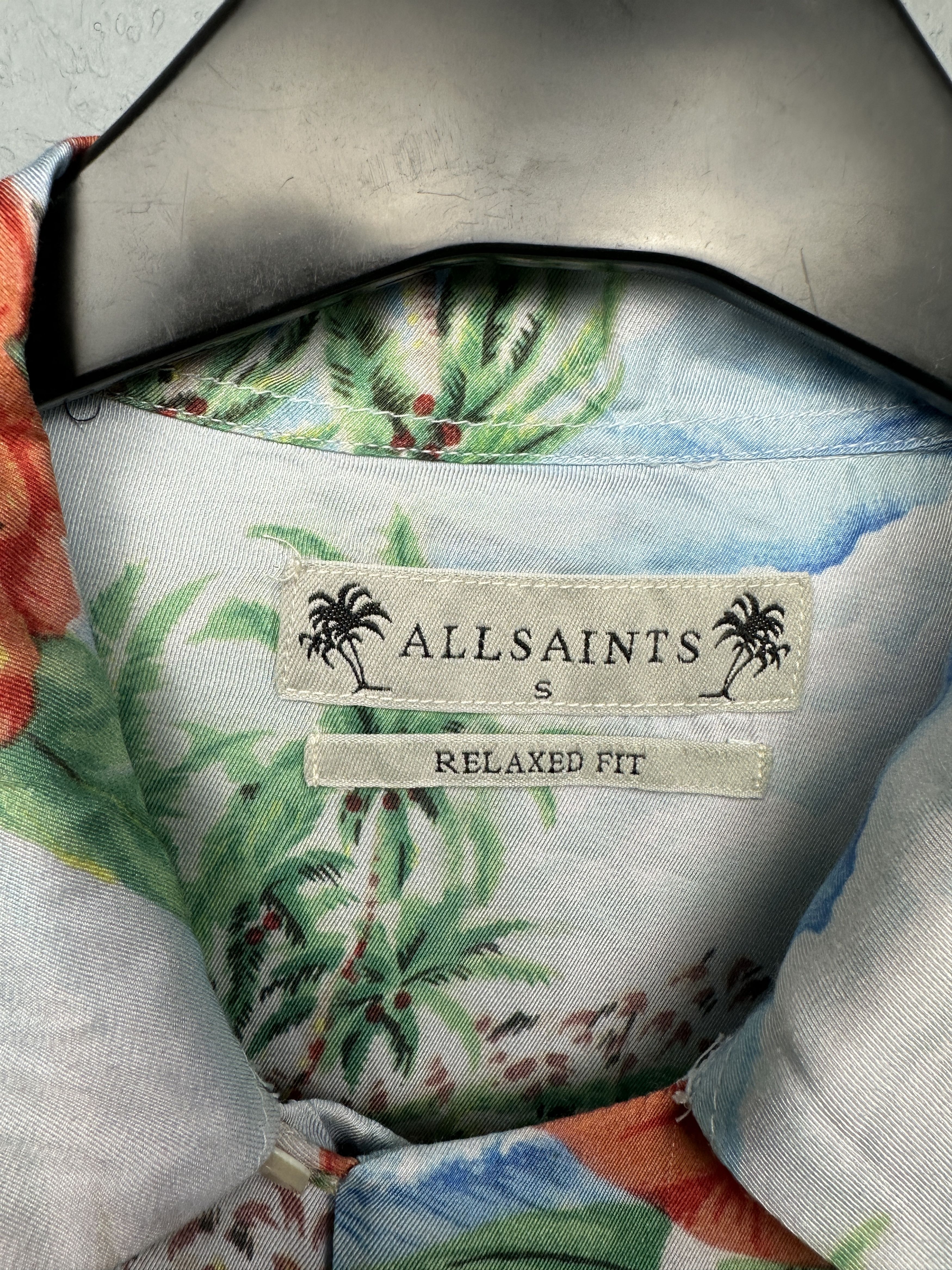 Allsaints Allsaints Mens Catalina Hawaiian Shirt Size US S / EU 44-46 / 1 - 3 Thumbnail