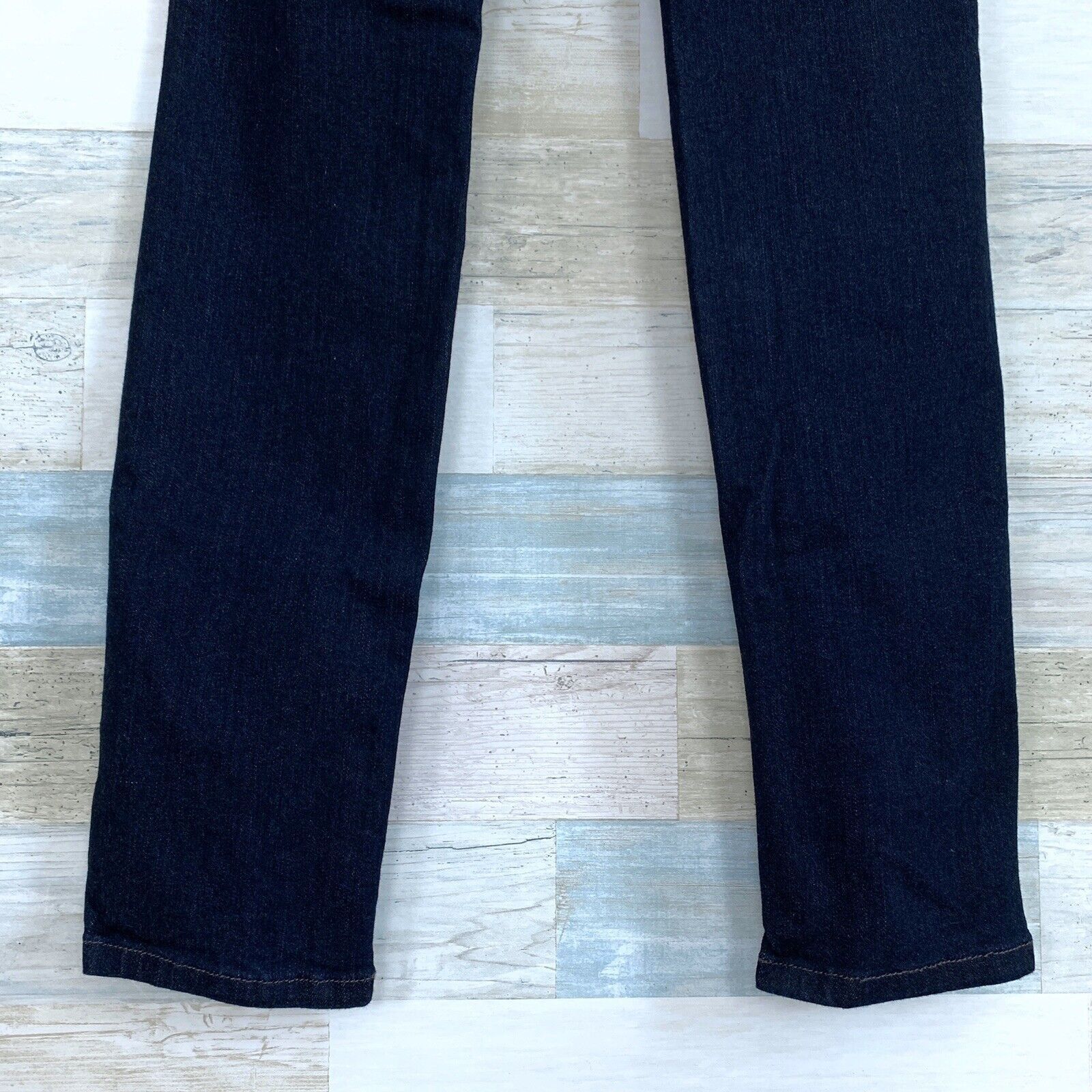 Anthropologie Anthropologie Level 99 Skinny Cigarette Jeans Dark Wash 27 Size 27" / US 4 / IT 40 - 8 Thumbnail