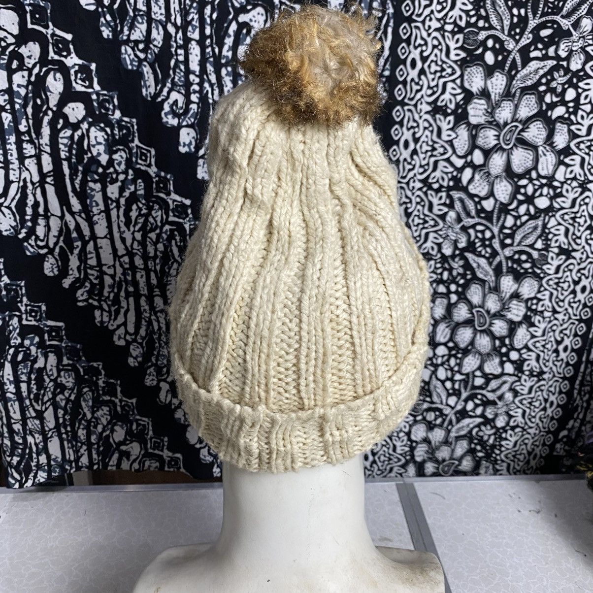 Vintage Mad factory italy made 50/50 wool acrylic beanie hats Size ONE SIZE - 2 Thumbnail