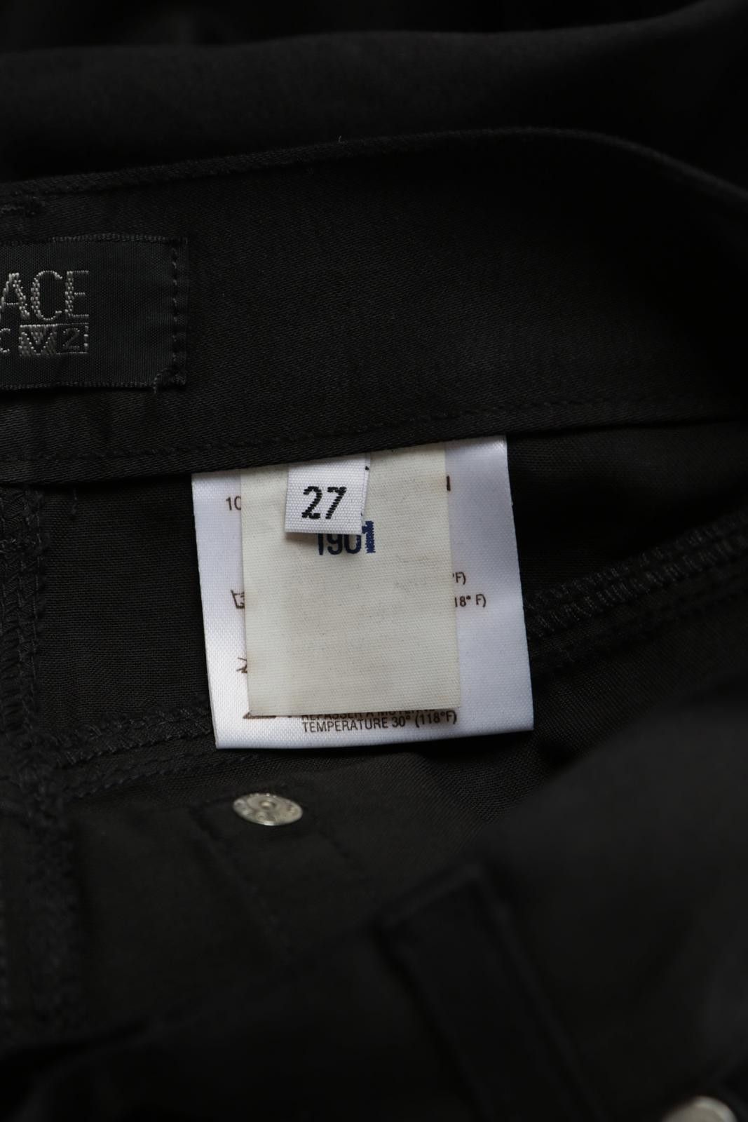 Versace 00's Versace Classic V2 Straight-Leg-Pant Size 27" / US 4 / IT 40 - 6 Thumbnail
