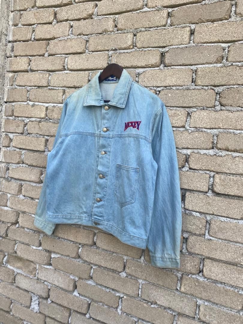 Disney Vintage Mickey Disney Denim Jacket Size US M / EU 48-50 / 2 - 5 Thumbnail