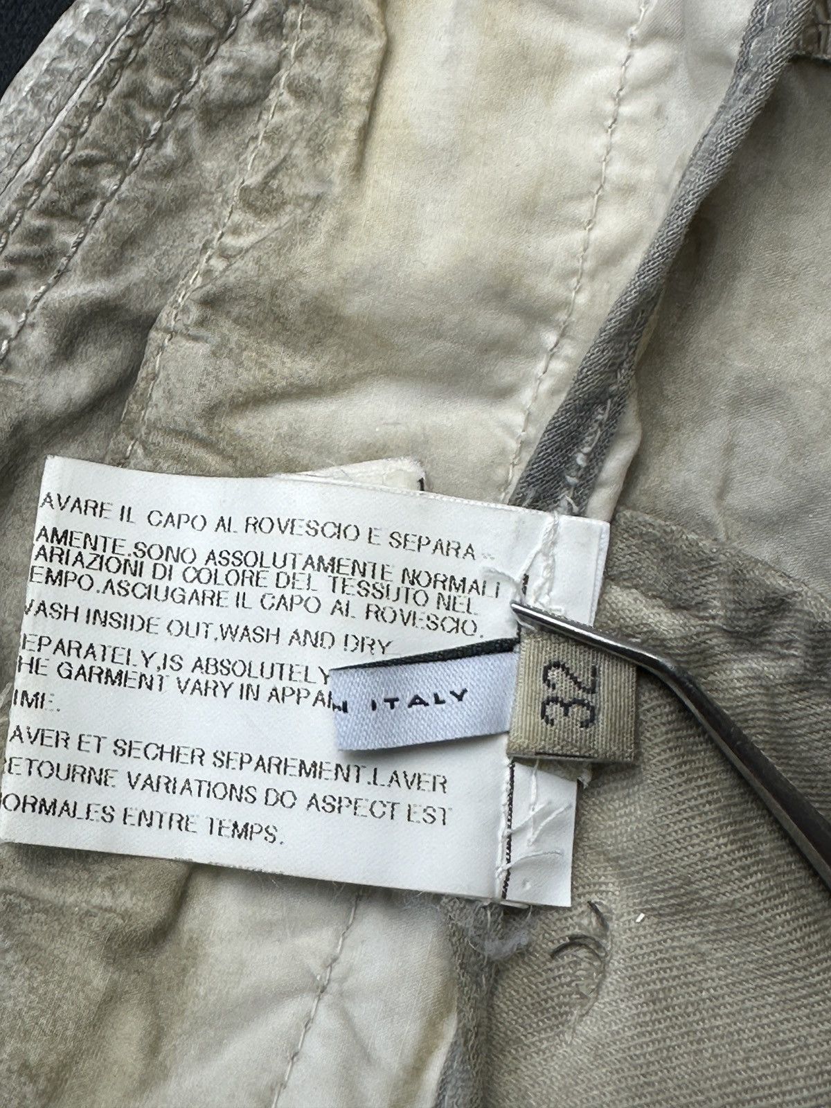 Rick Owens Drkshdw FW09 Aircut Poplin Size US 32 / EU 48 - 10 Thumbnail
