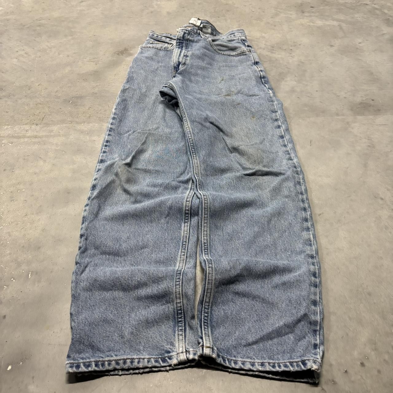 Calvin Klein × Vintage Crazy Vintage Y2K/2000s Light Wash Calvin Klein Essential Denim Jeans! Size US 30 / EU 46 - 3 Thumbnail