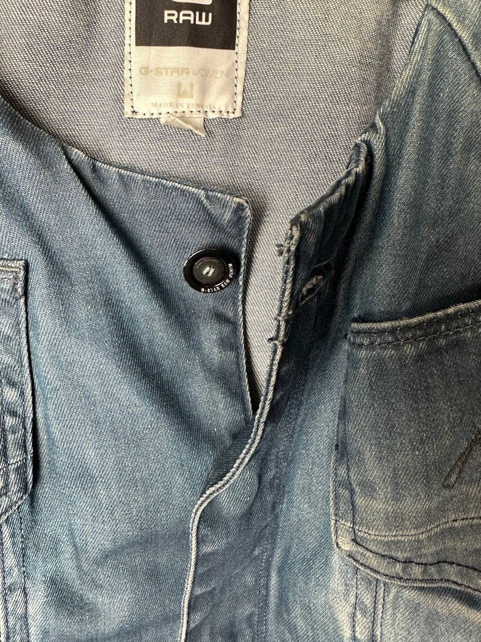 G-Star G star raw denim bomber Japanese size Small Size S / US 4 / IT 40 - 5 Thumbnail
