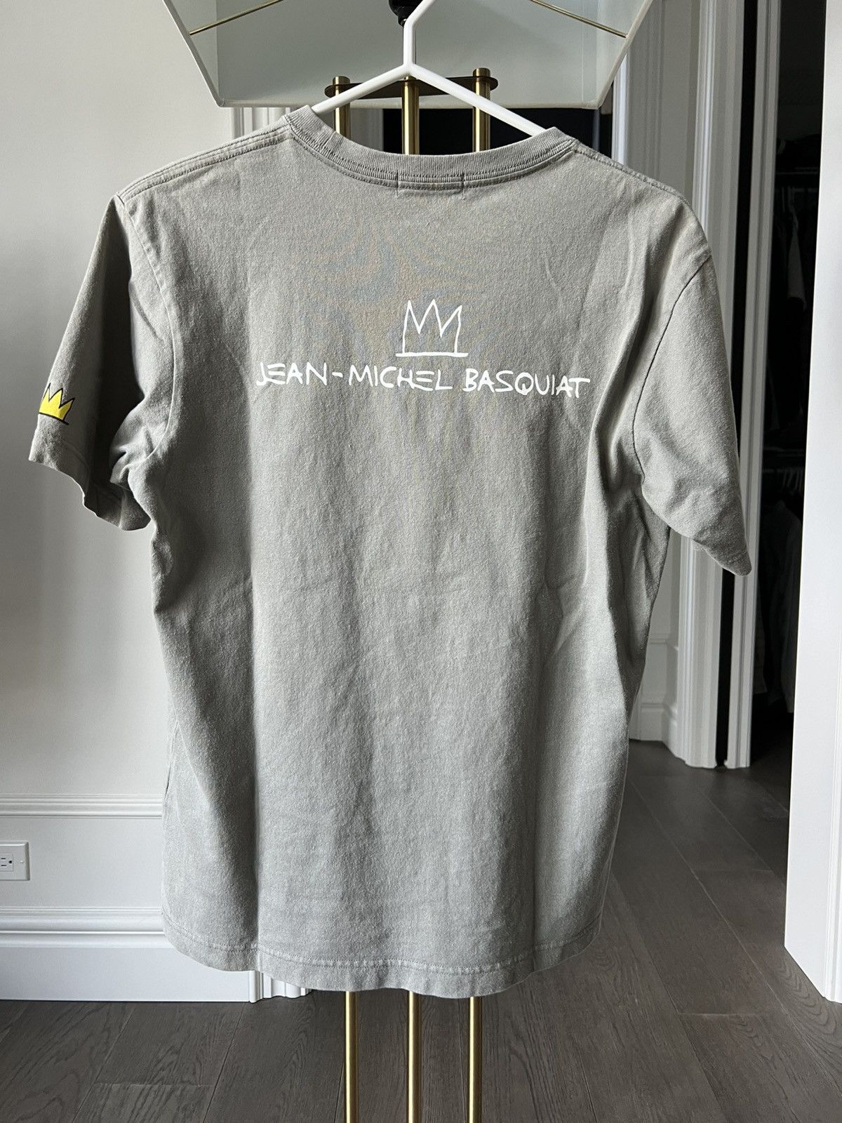 Jean-Michel Basquiat × Vintage Jack Johnson x Basquiat Graphic T-Shirt – Gray – Size M Size US M / EU 48-50 / 2 - 2 Thumbnail