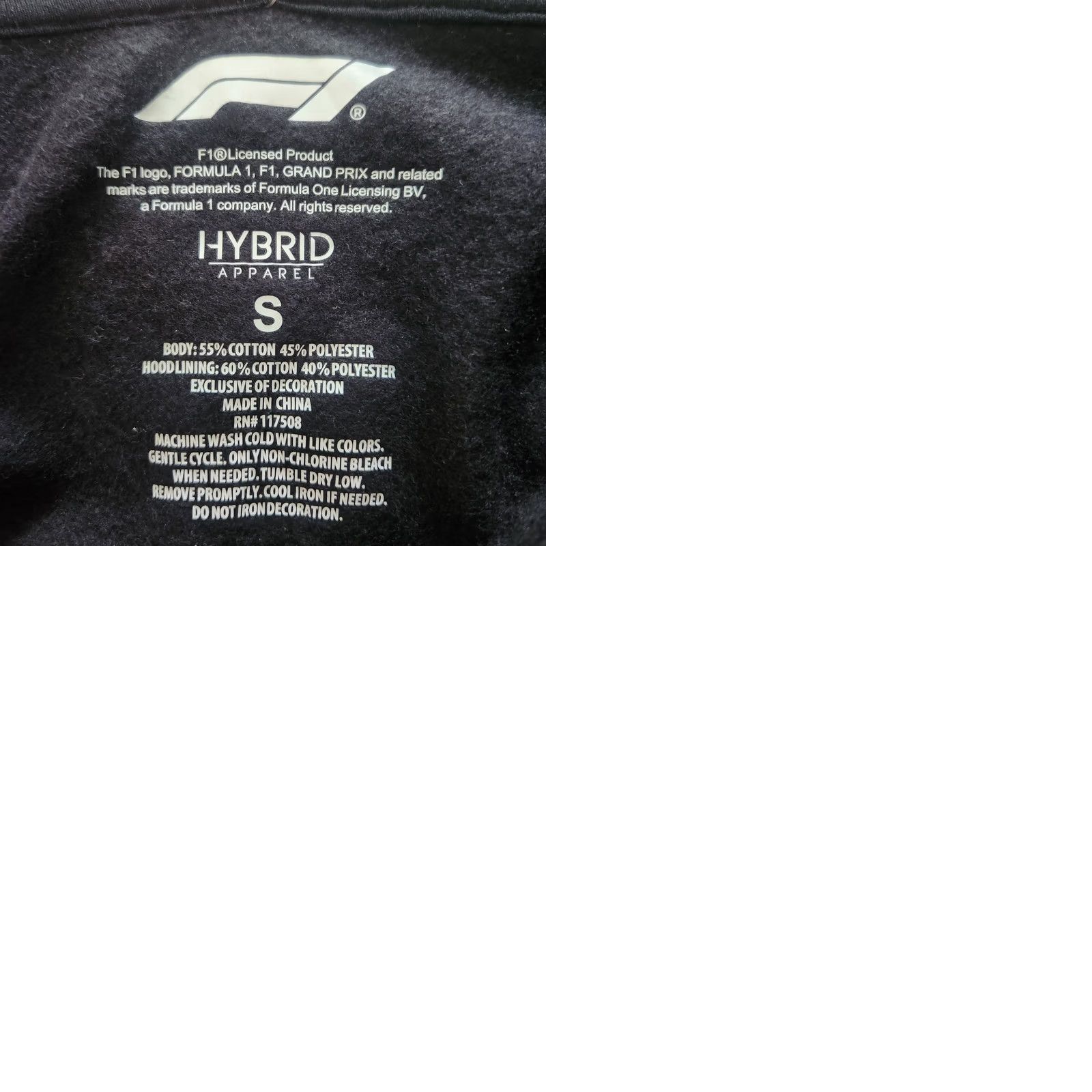 Vintage F1 Formula 1 Racing Hoodie Womens Small Full Zip Black Camo Embroidered New Size S / US 4 / IT 40 - 9 Thumbnail