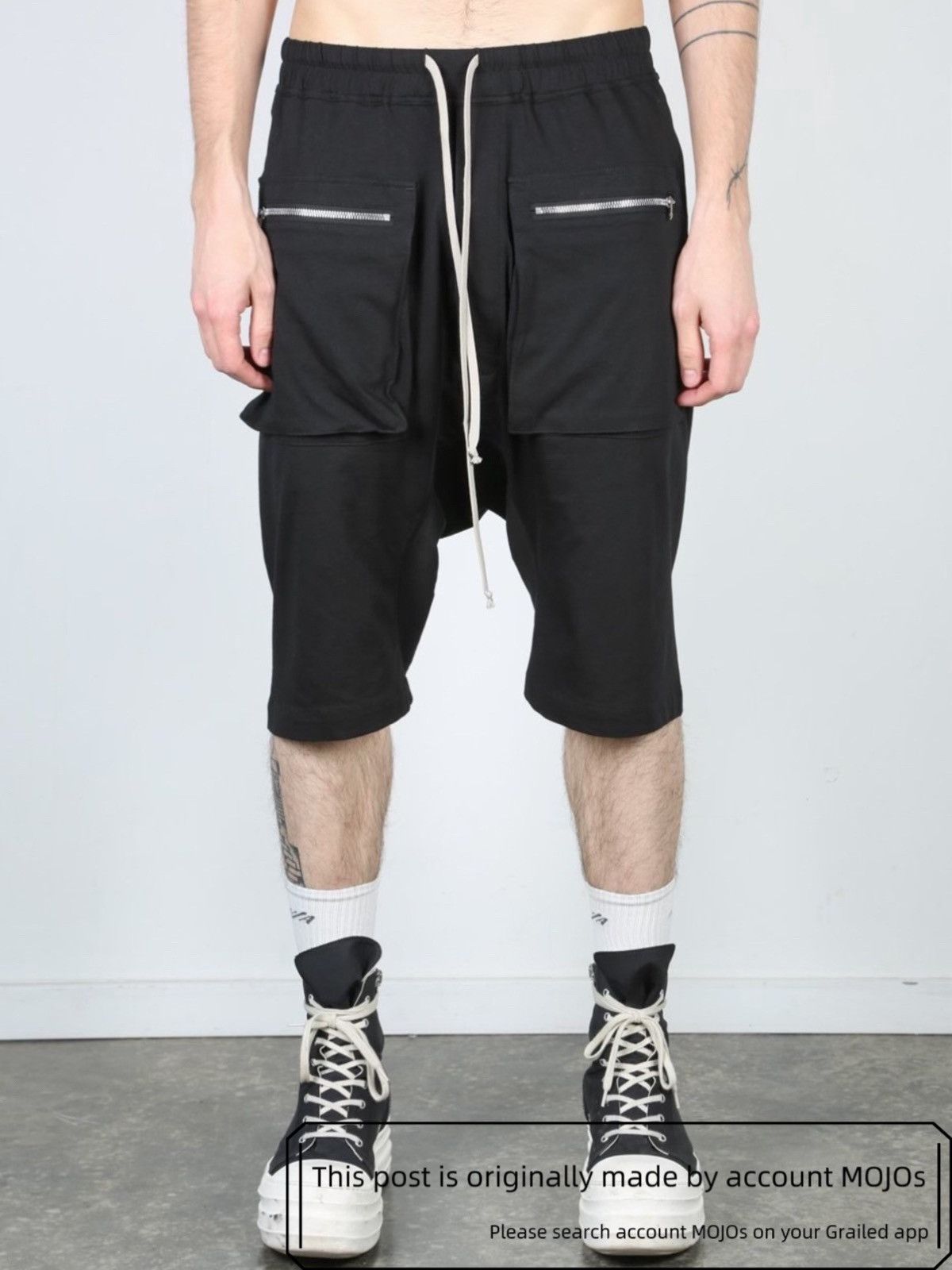 Rick Owens Sz XS Rick Owens Drkshdw 20SS Zip Cargo Pod Shorts mojos1121 Size US 30 / EU 46 - 7 Thumbnail