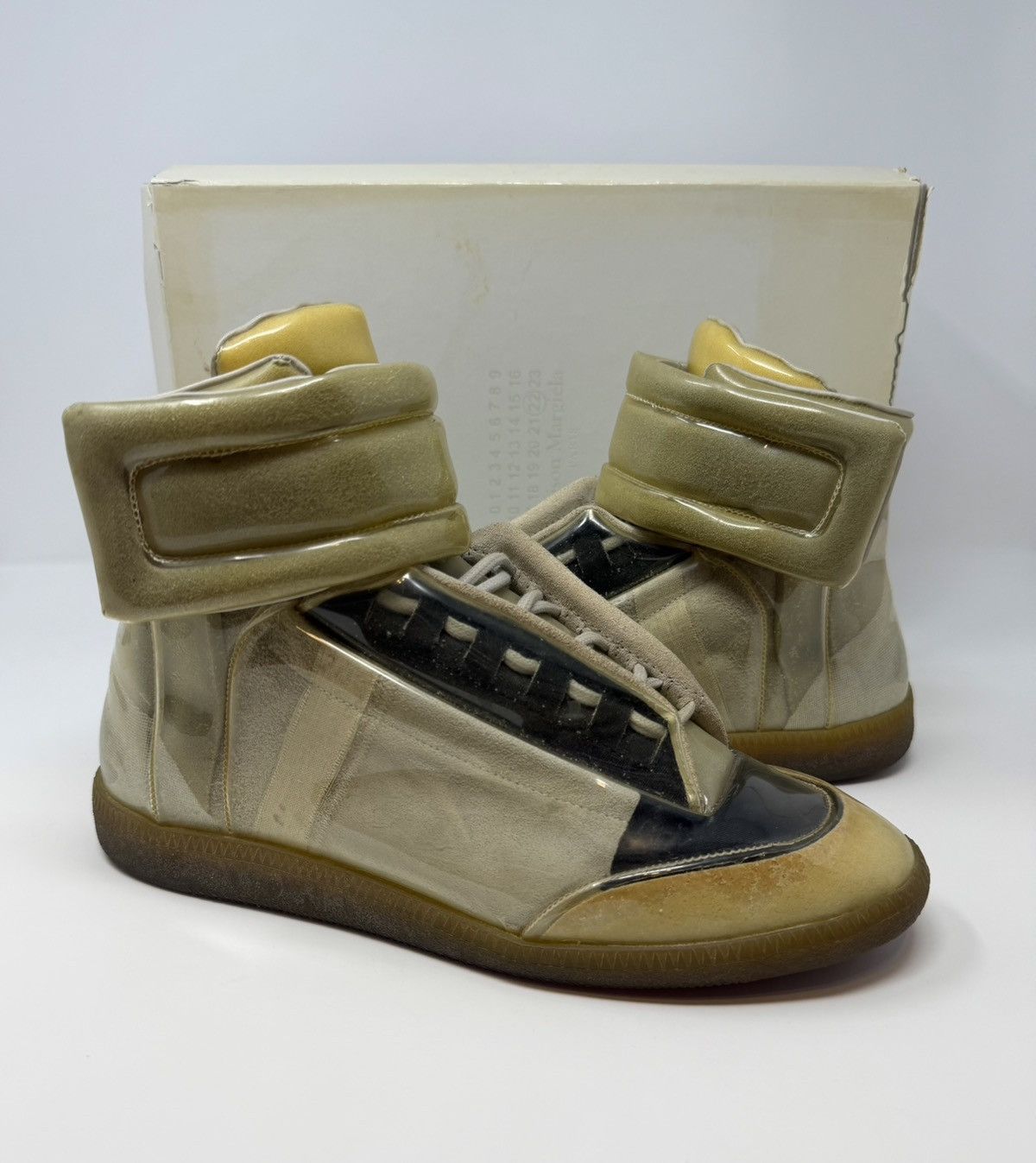 Maison Margiela Maison Margiela Future Transparent PVC Sneaker SS16 Size US 9 / EU 42 - 1 Thumbnail