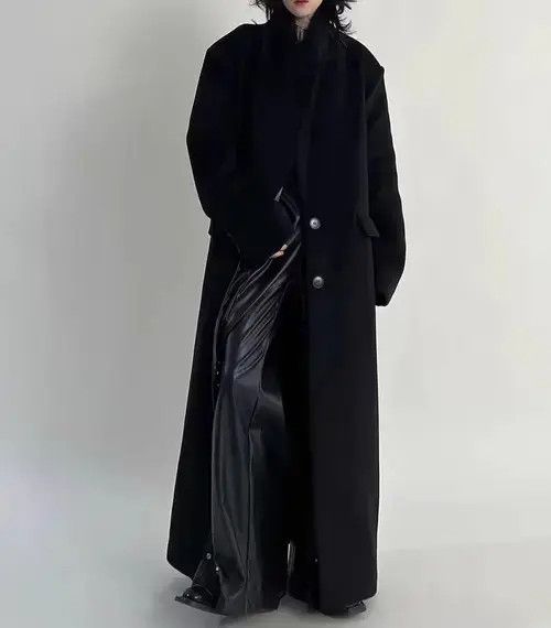 Japanese Brand Black forest style British style extended coat Size S / US 4 / IT 40 - 4 Thumbnail