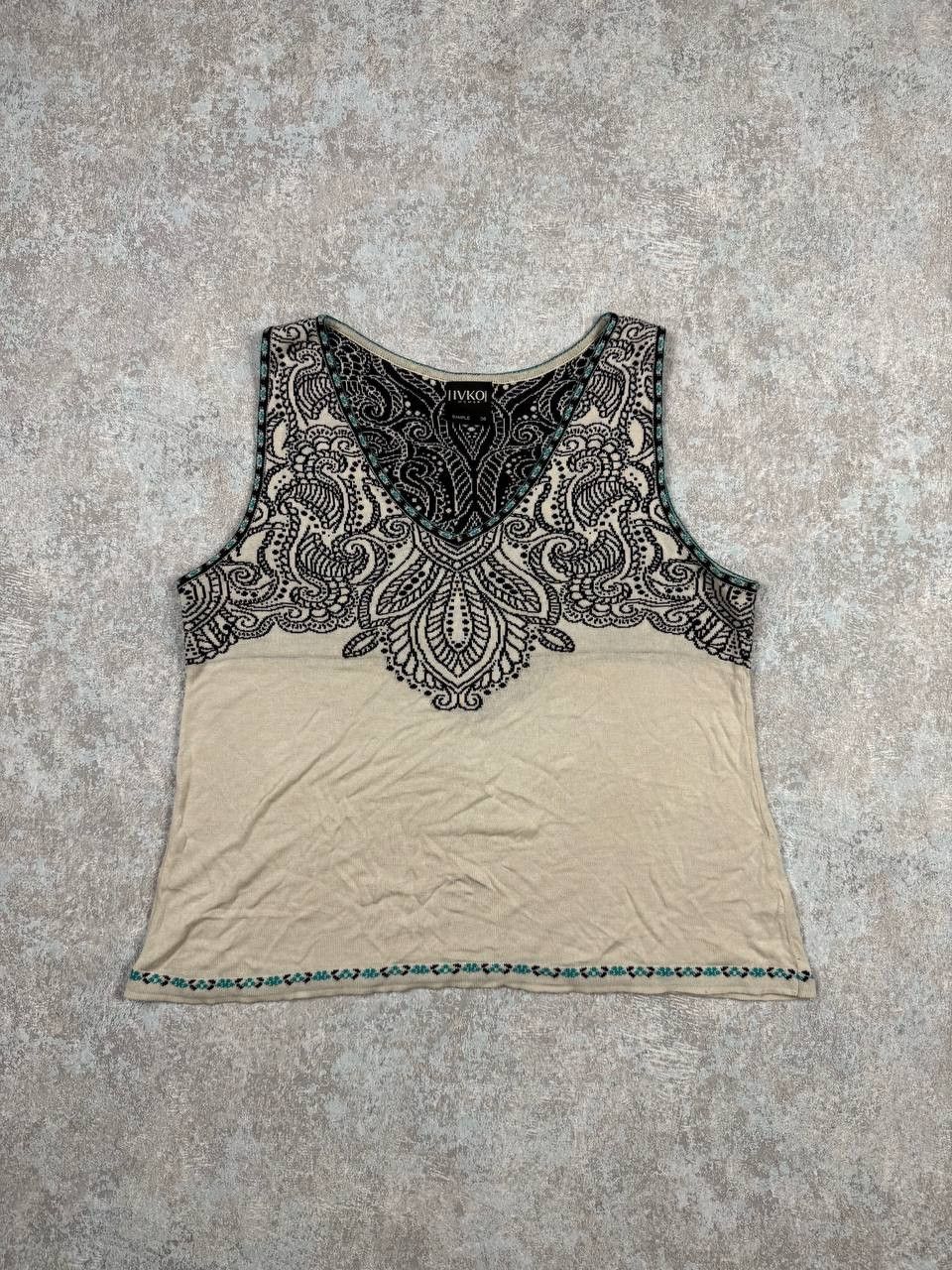 Other Ivko Floral Tank Top Size S / US 4 / IT 40 - 1 Thumbnail
