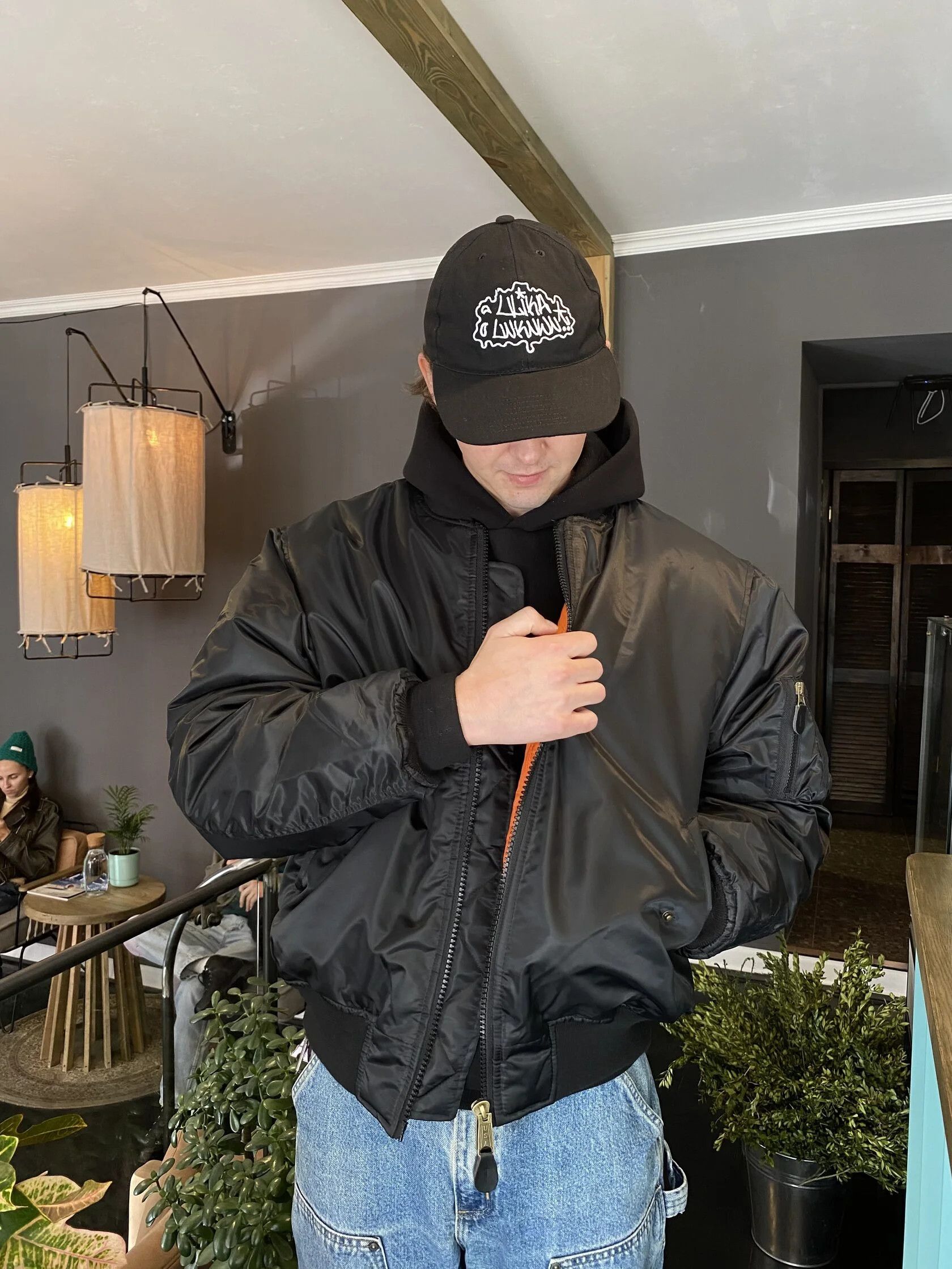 Other Streetwear MA-1 bomber jacket basic black ulika unknwnn y2k Size US XXL / EU 58 / 5 - 9 Thumbnail