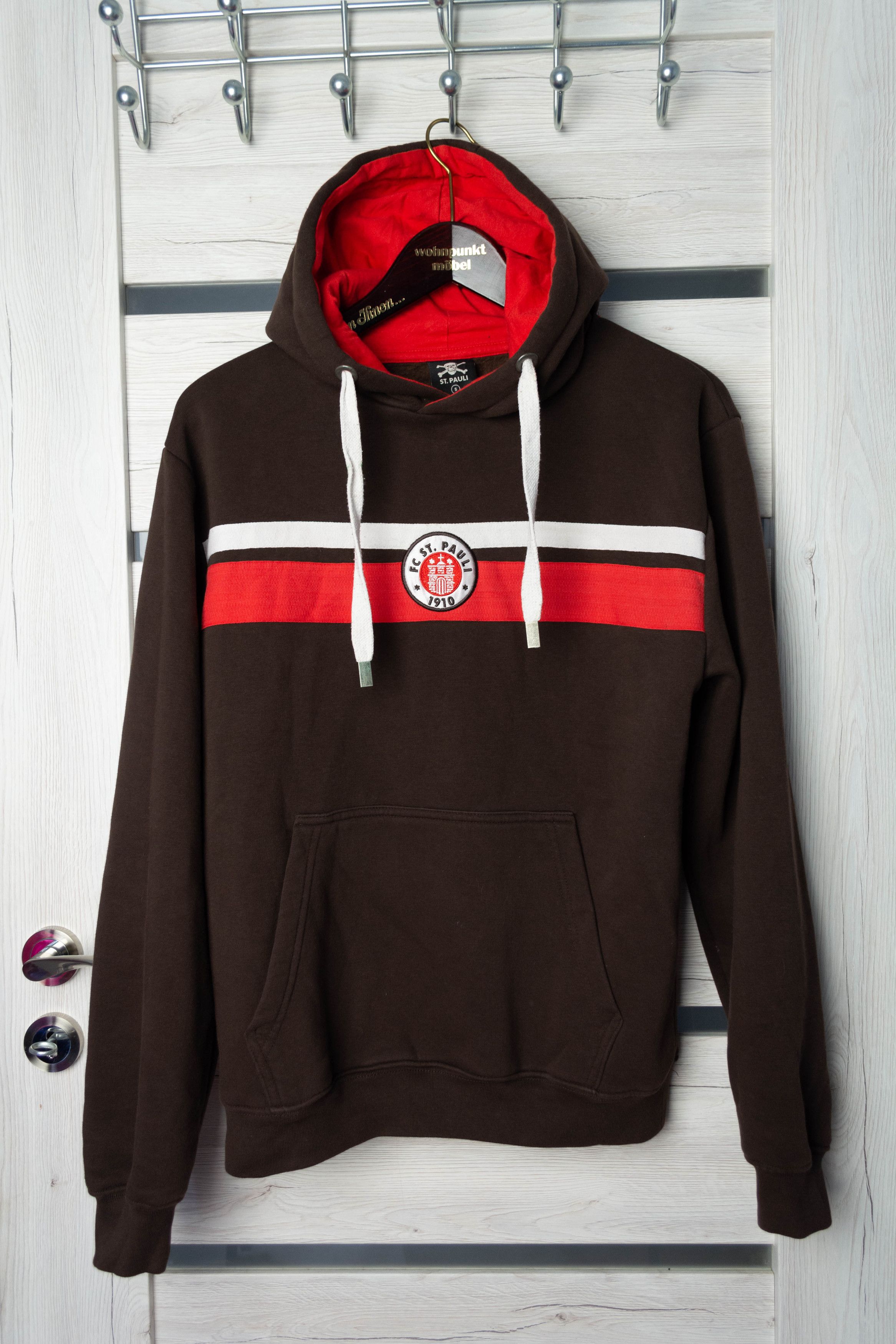 St. Pauli brown hoodie