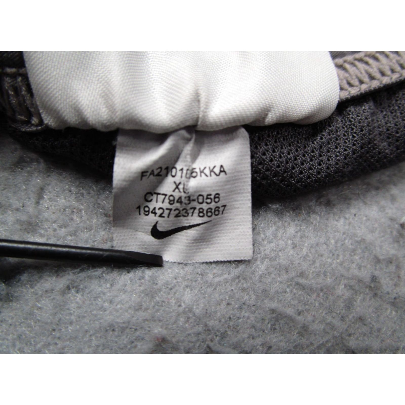 Nike Nike Dri-FIT Shorts Mens XL Gray 7" Athletic Running Lined Zip Pocket CT7943-056 Size US 36 / EU 52 - 5 Thumbnail