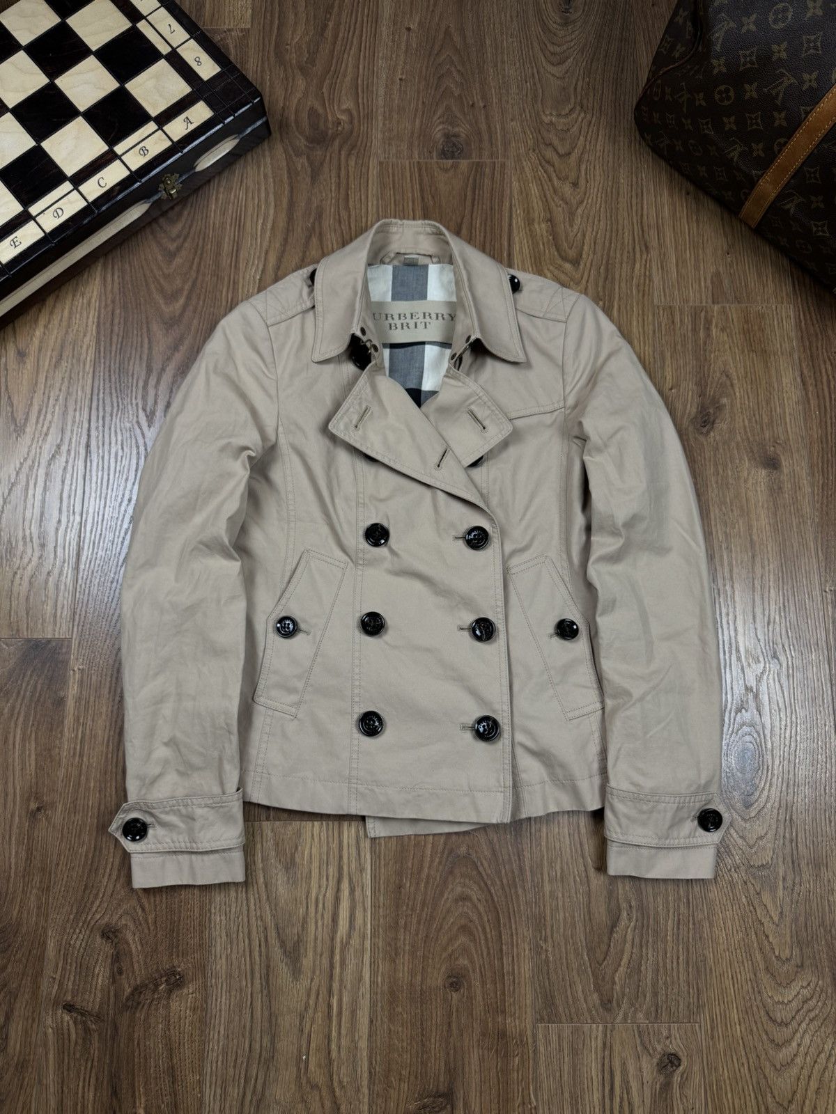 Burberry Trench coat Burberry original luxury streetwear item Size S / US 4 / IT 40 - 1 Thumbnail