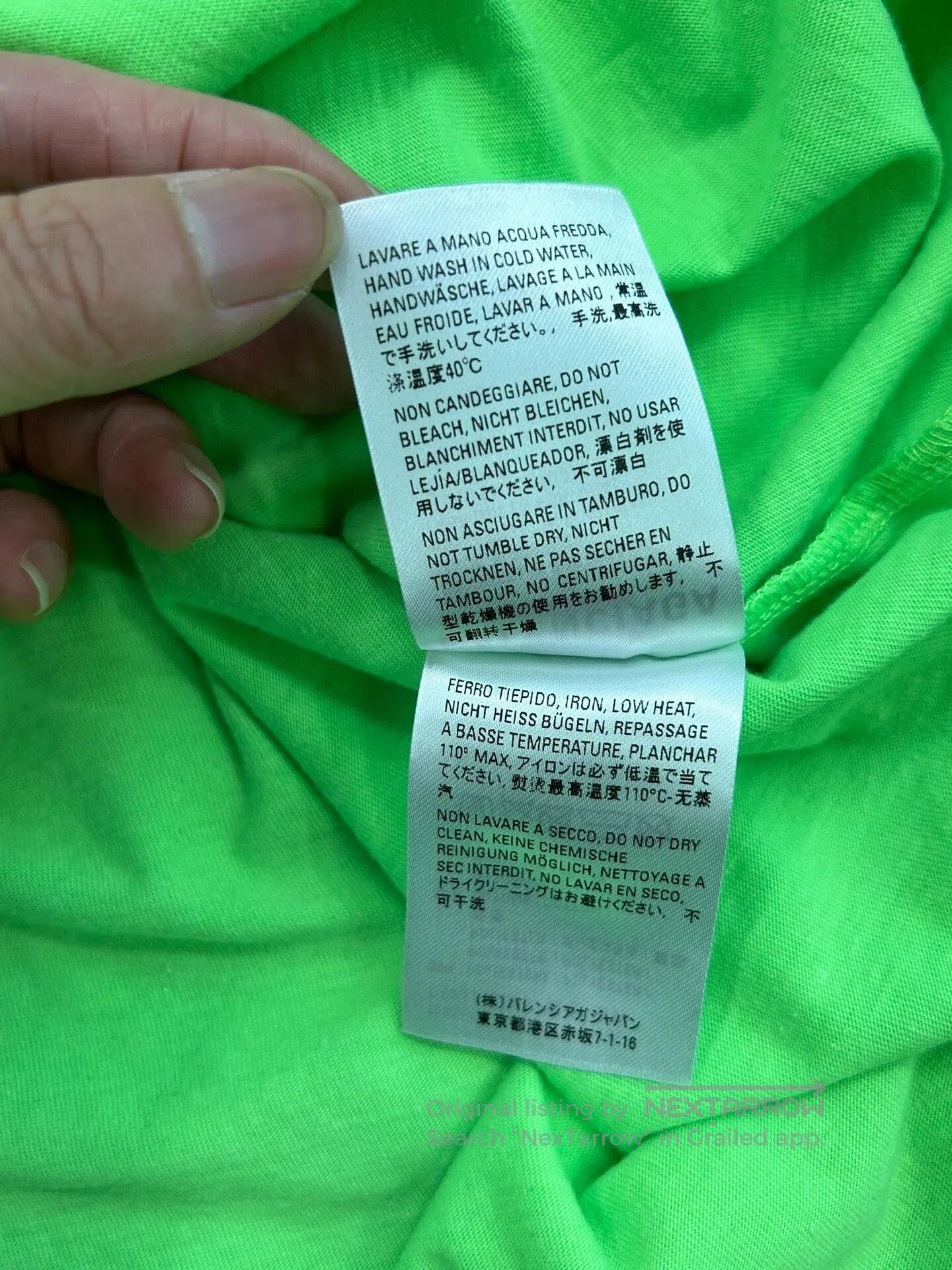 Balenciaga Balenciaga Fluorescent Green Short. Size S / US 4 / IT 40 - 6 Thumbnail