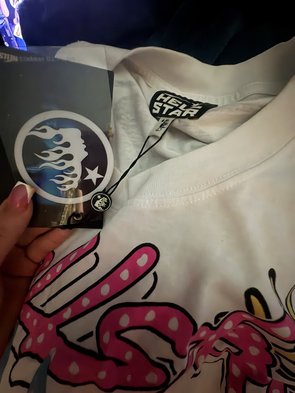 Other White hell star shirt Size L / US 10 / IT 46 - 2 Thumbnail