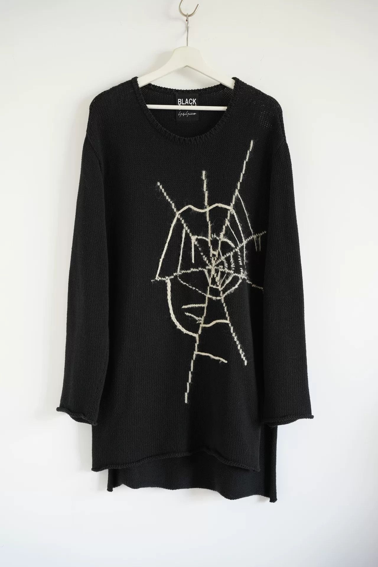 Yohji Yamamoto Yohji Yamamoto 18AW Spider Web Knit Sweater Size US L / EU 52-54 / 3 - 1 Thumbnail
