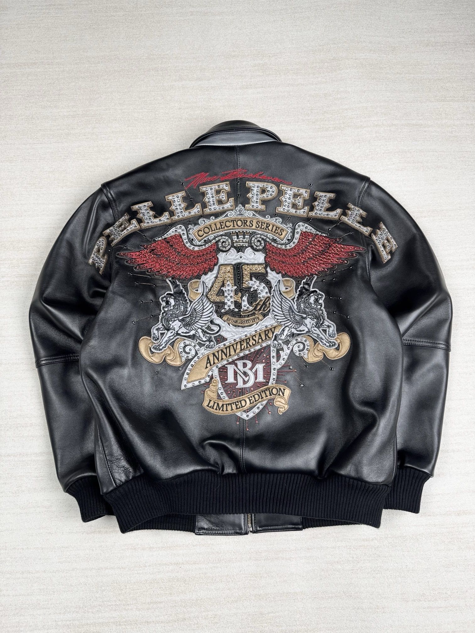 Pelle Pelle × Vintage Pelle Pelle 35th Anniversary Edition Leather 